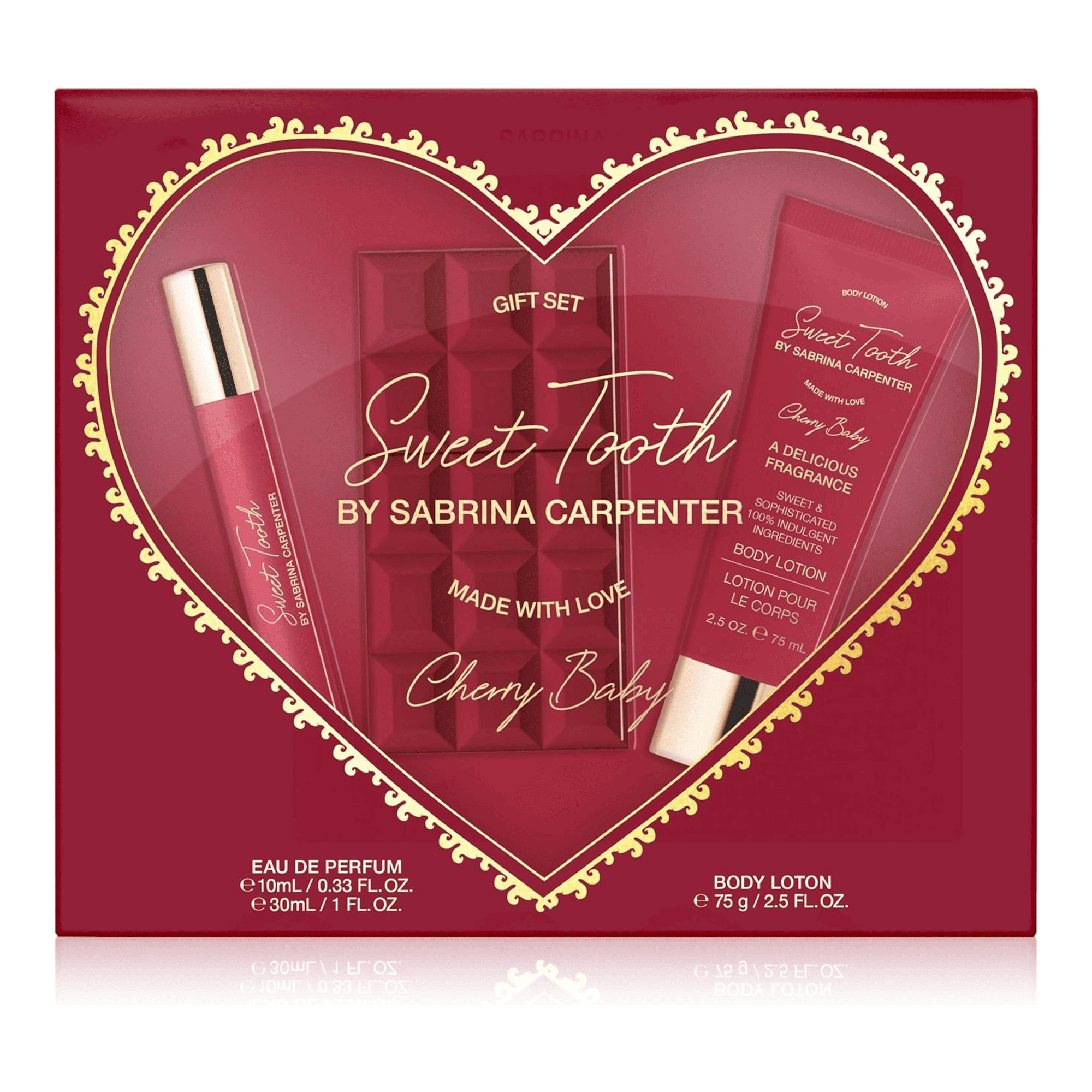 Подарунковий парфумерний набір для жінок Sabrina Carpenter Cherry Baby Gift Box