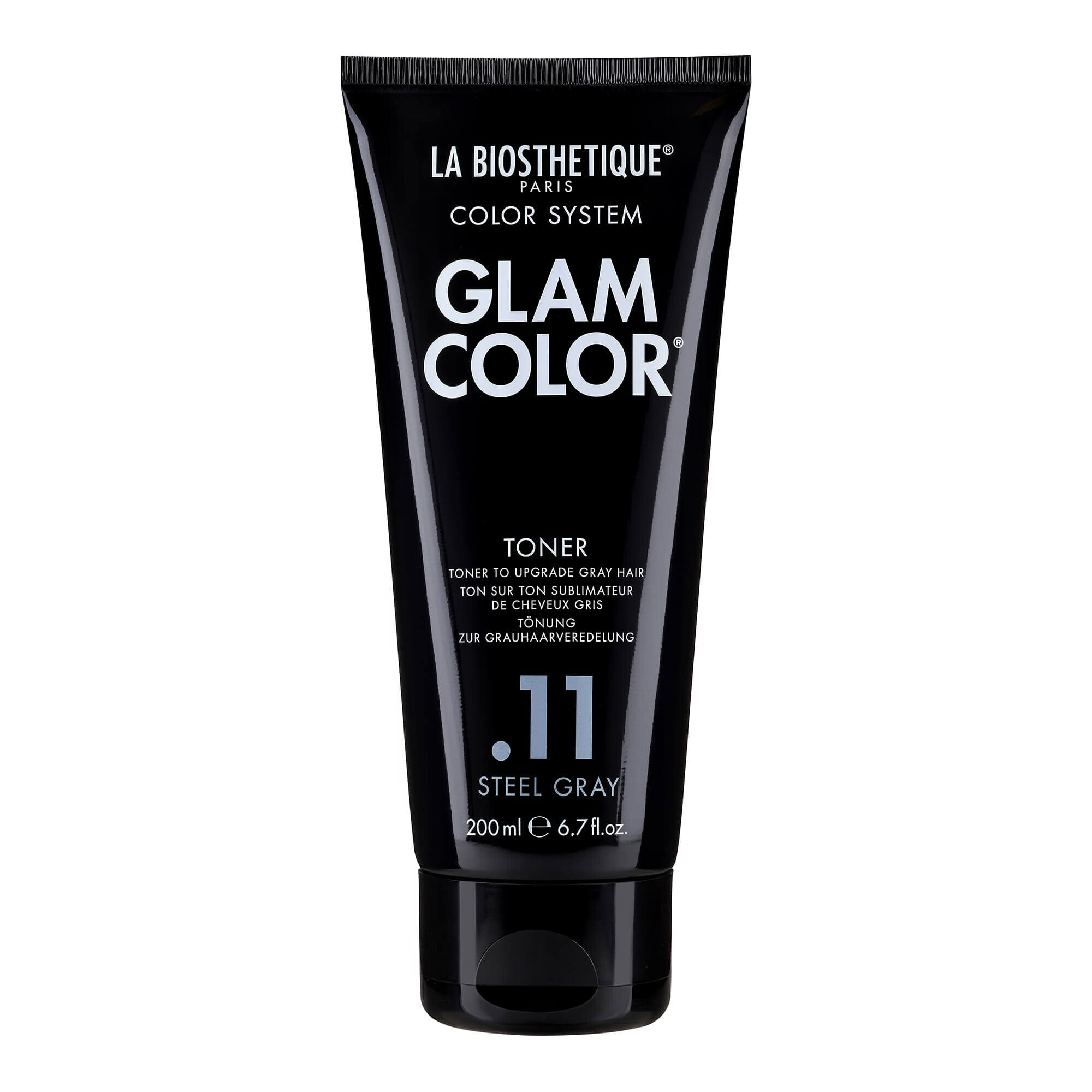 Тонер для седых волос против желтизны La Biosthetique Steel Grey.11.AA Toner