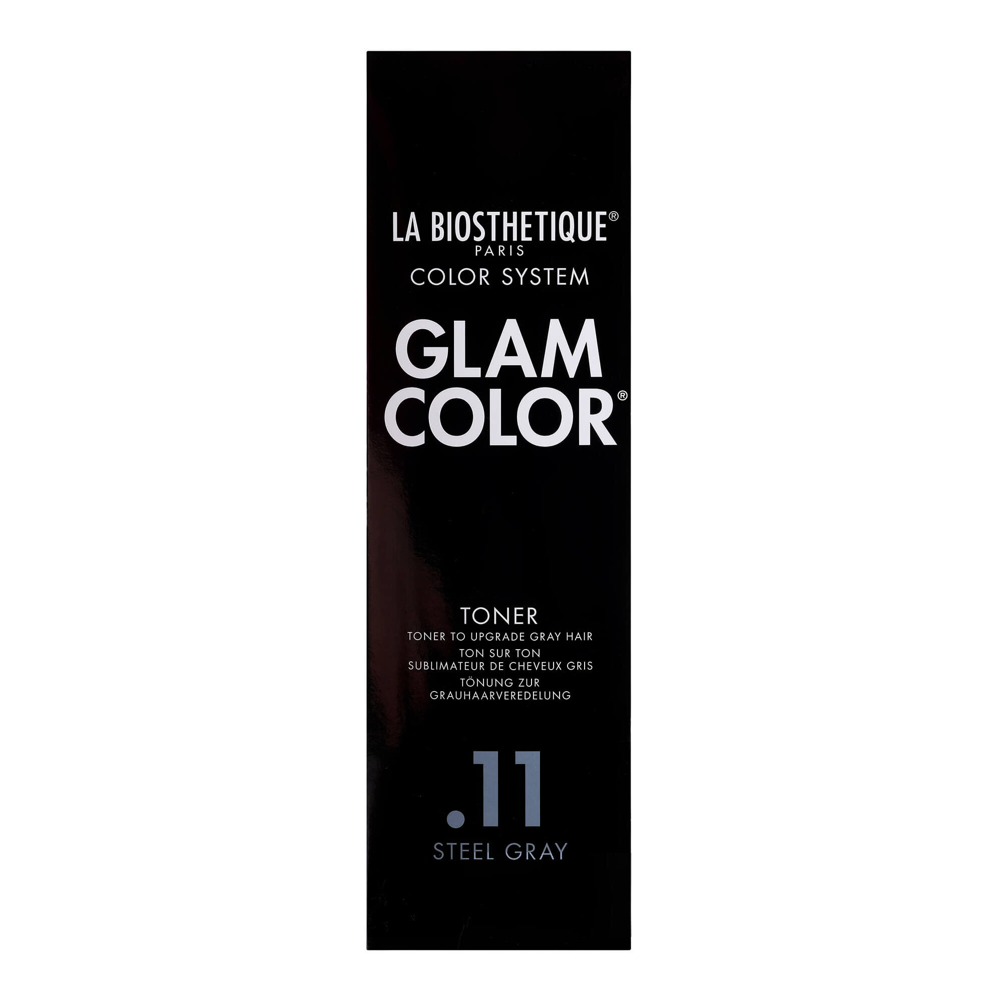 Тонер для седых волос против желтизны La Biosthetique Steel Grey.11.AA Toner