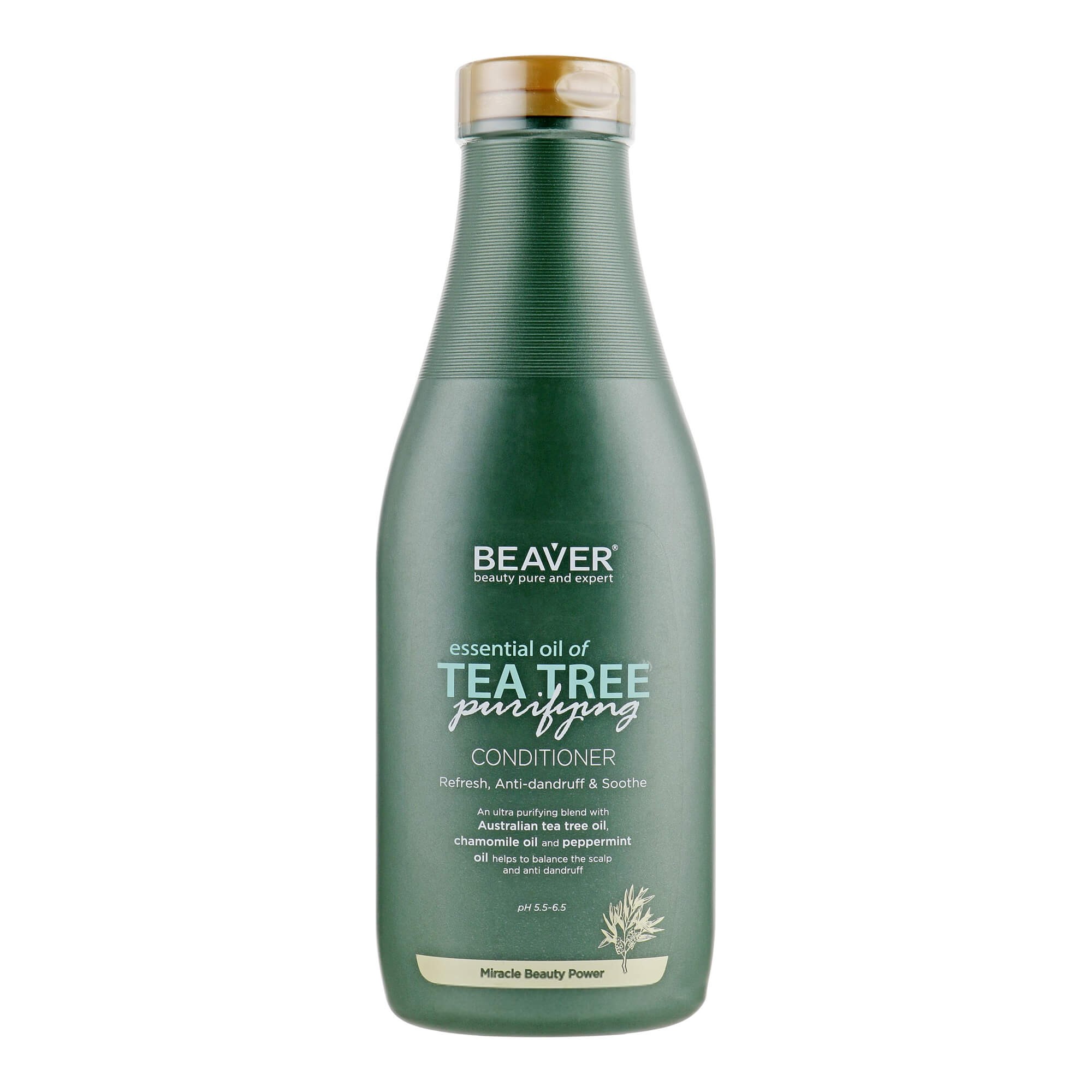 Beaver Essential Oil of Tea Tree Conditioner - Кондиционер для волос укрепляющий с маслом чайного дерева