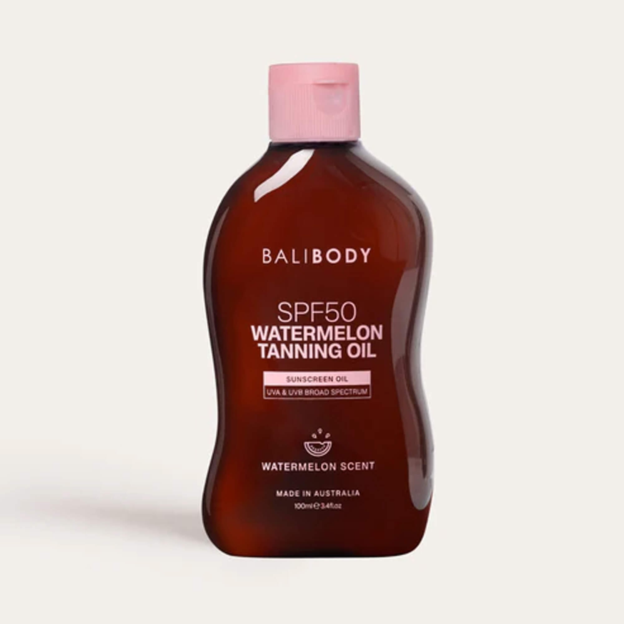 Масло для загара с семенами арбуза SPF50 Bali Body Watermelon Sunscreen Oil SPF50