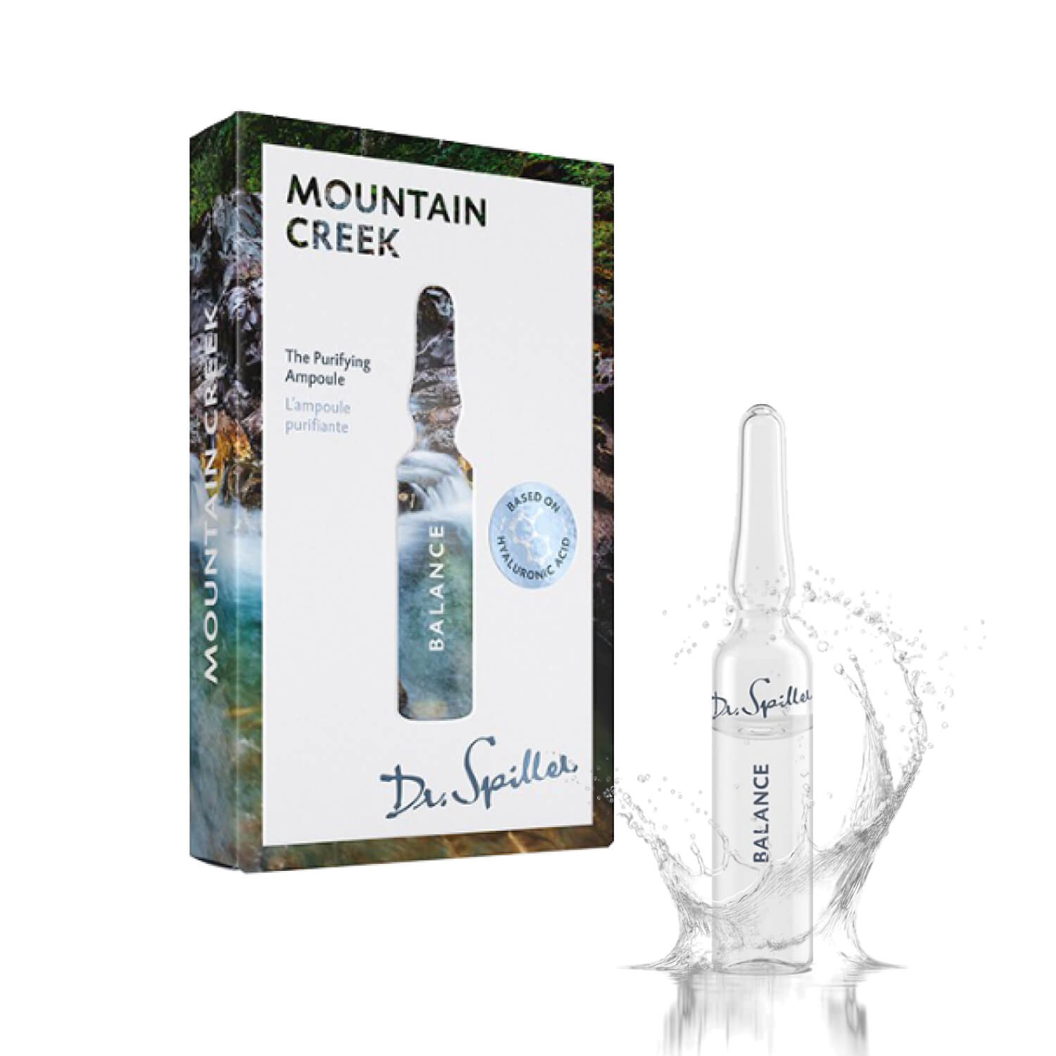 Себорегулюючий ампульний концентрат Dr.Spiller Balance Mountain Creek
