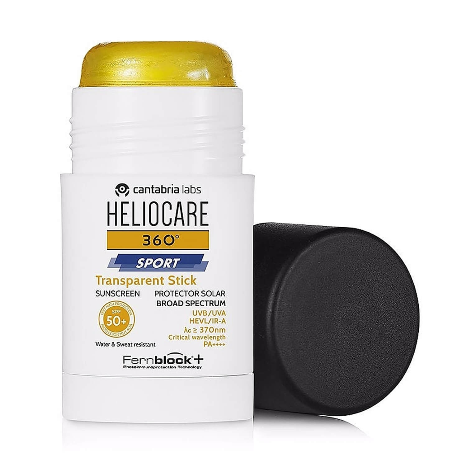 Сонцезахисний стік для занять спортом Cantabria Labs Heliocare 360º Sport Transparent Stick SPF50+