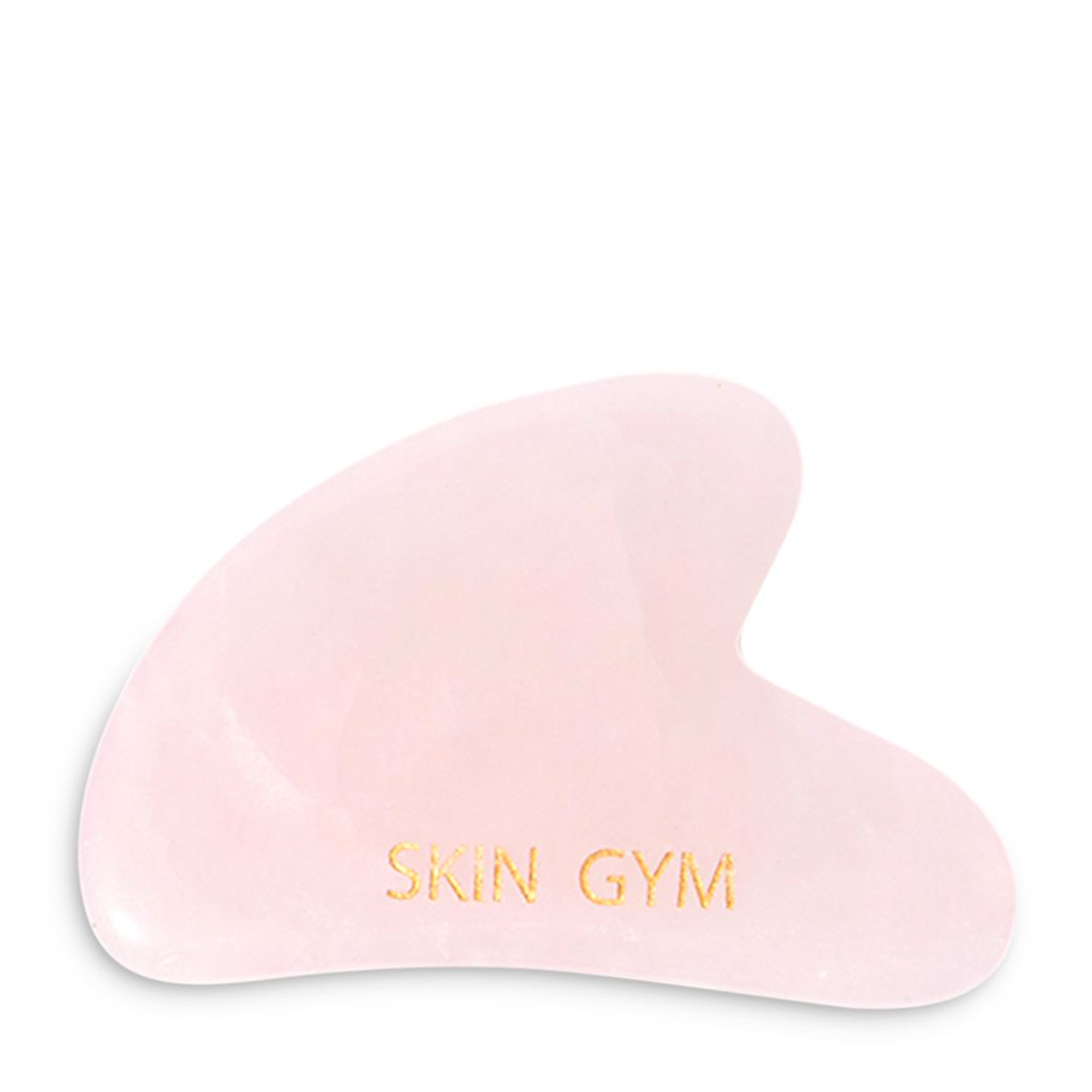 Набор из роллера и скребка гуаша из кристаллов розового кварца Skin Gym Rose Quartz Workout Set
