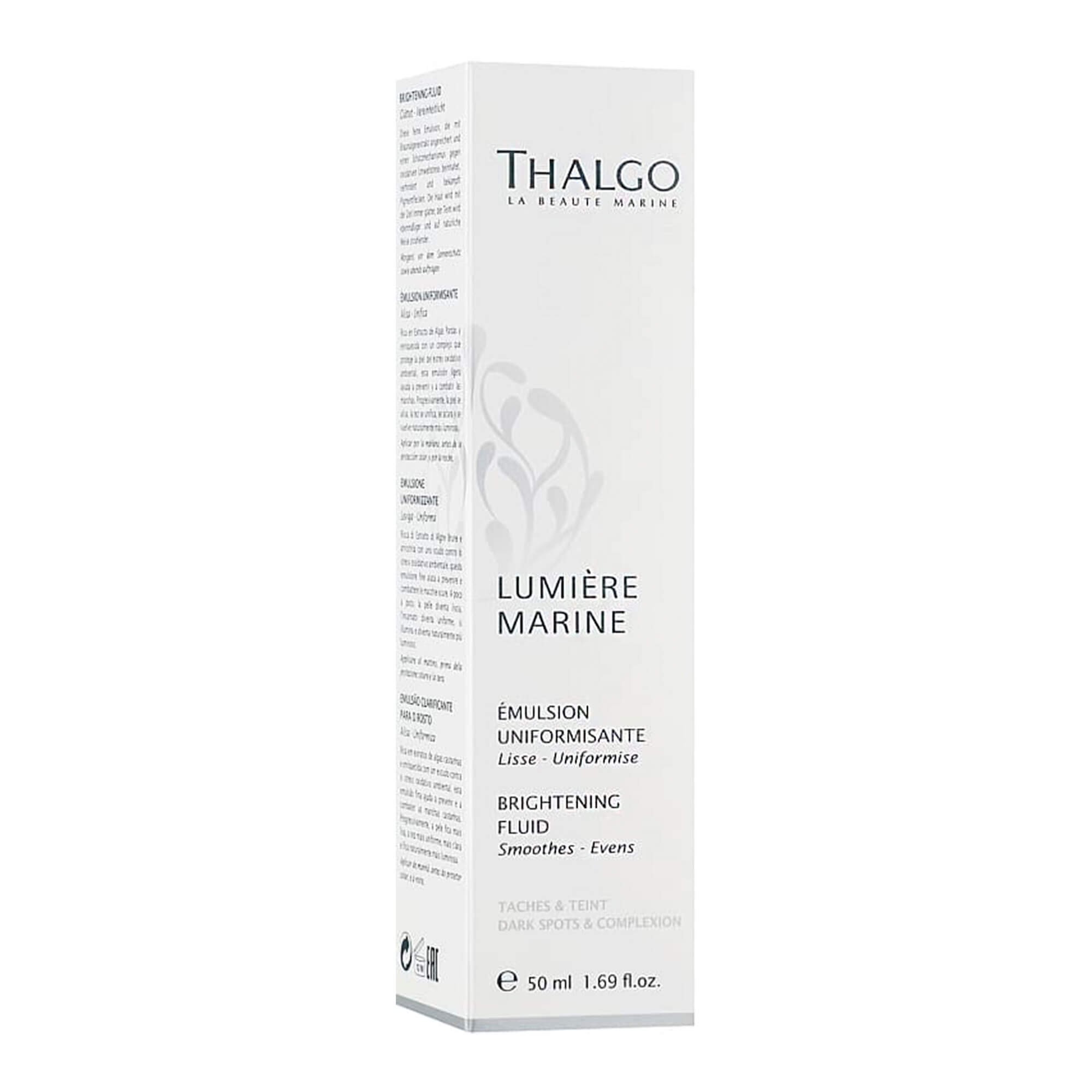 Осветляющая эмульсия для лица Thalgo Lumiere Marine Brightening Fluid