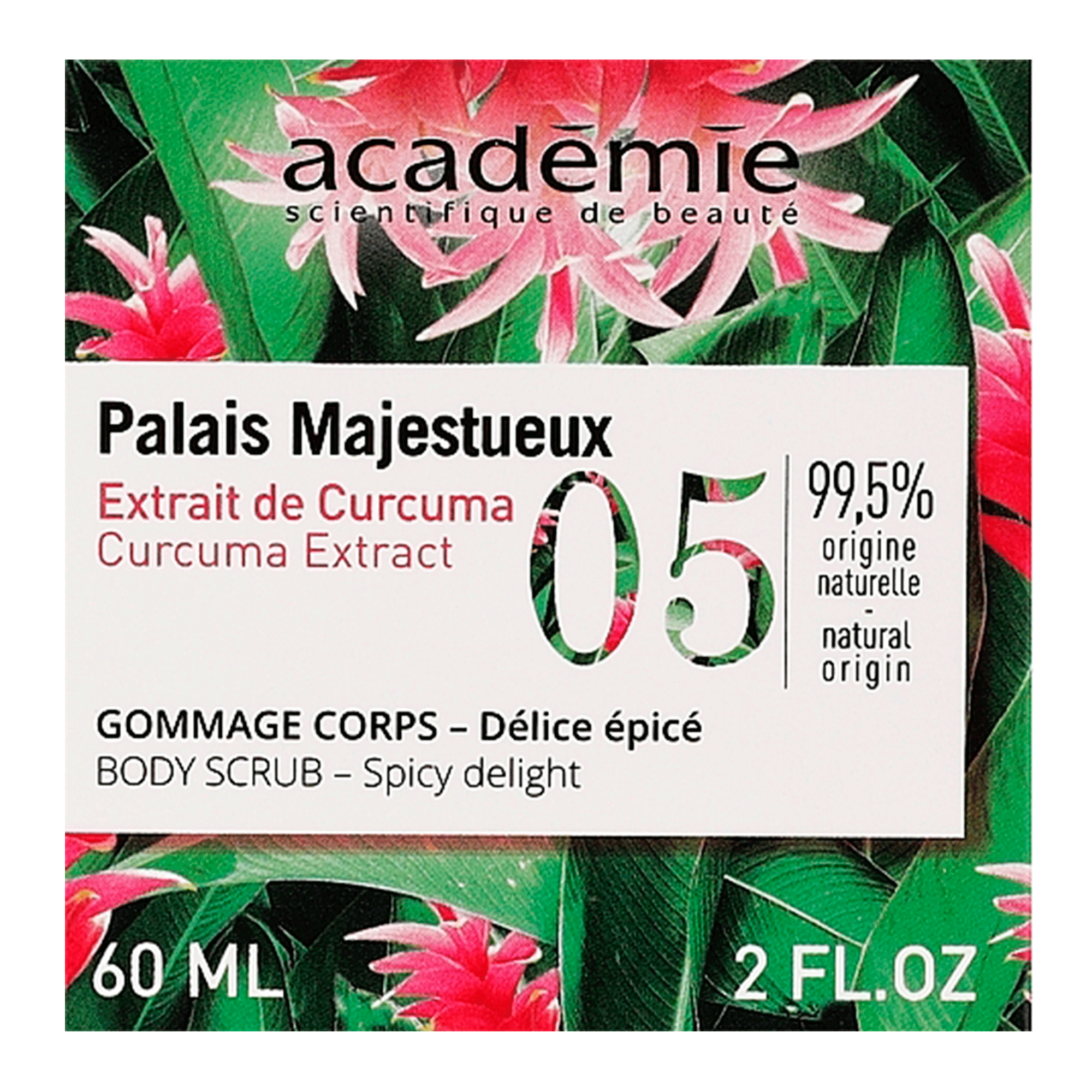 Скраб для тела с куркумой Academie Body Scrub Spicy Deligh