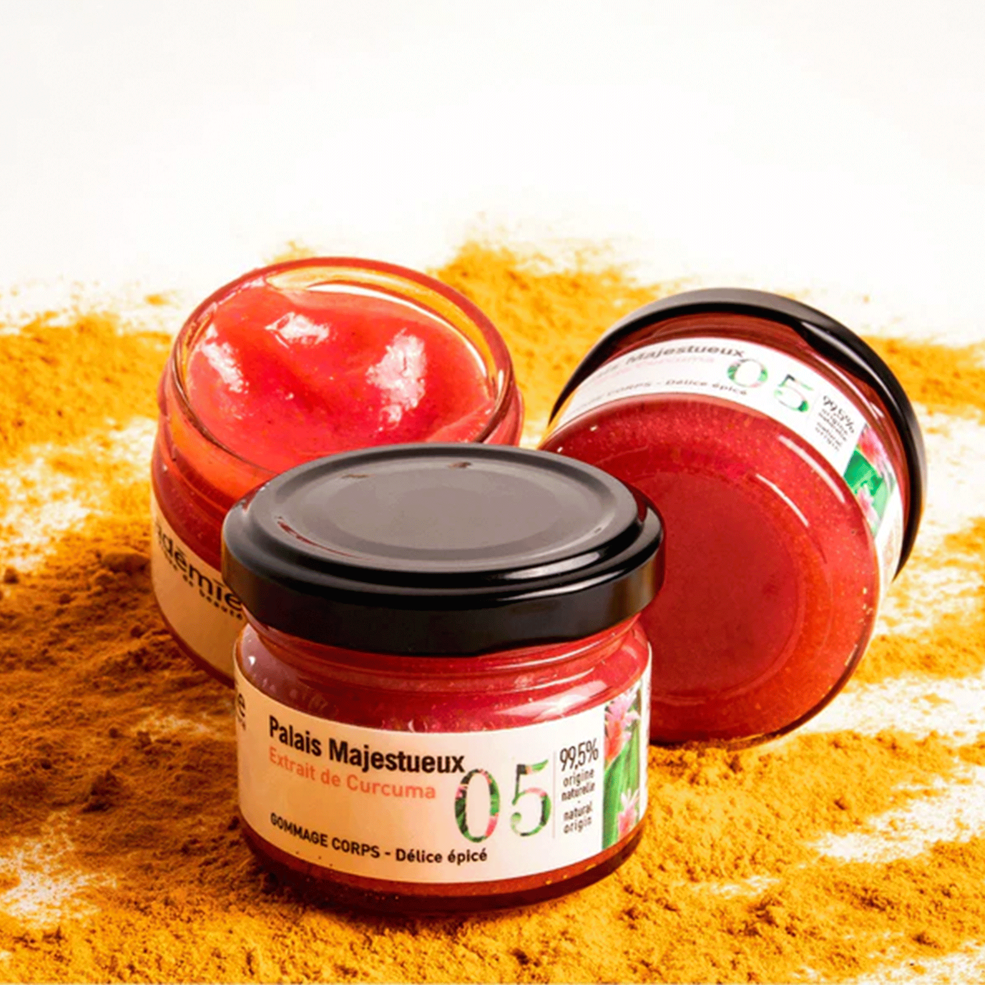 Скраб для тела с куркумой Academie Body Scrub Spicy Deligh