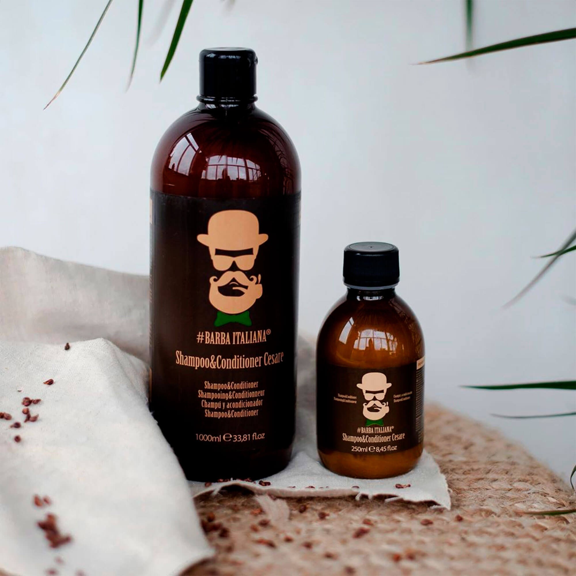 Шампунь-кондиционер 2 в1 Barba Italiana Shampoo and Conditioner Cesare