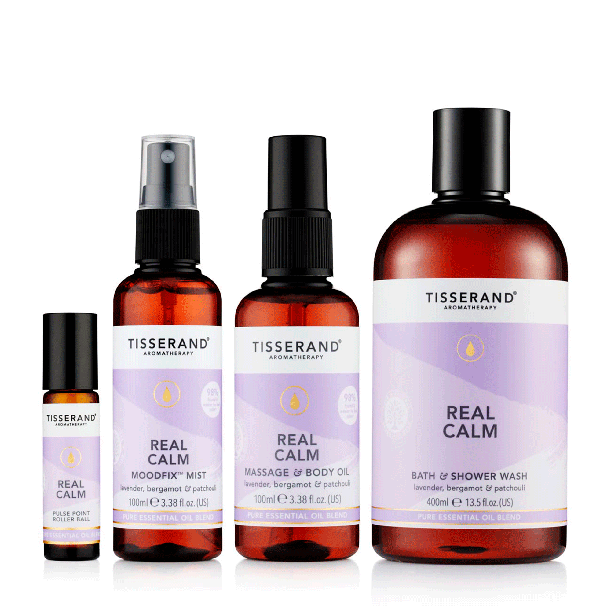 Масажна олія «Справжній спокій» Tisserand Massage & Body Oil Real Calm