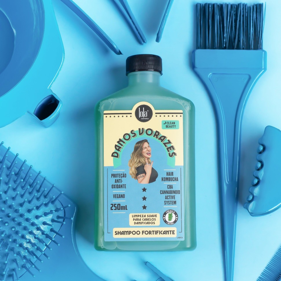 Шампунь для волос Lola Cosmetics Danos Voralez Shampoo Fortificante