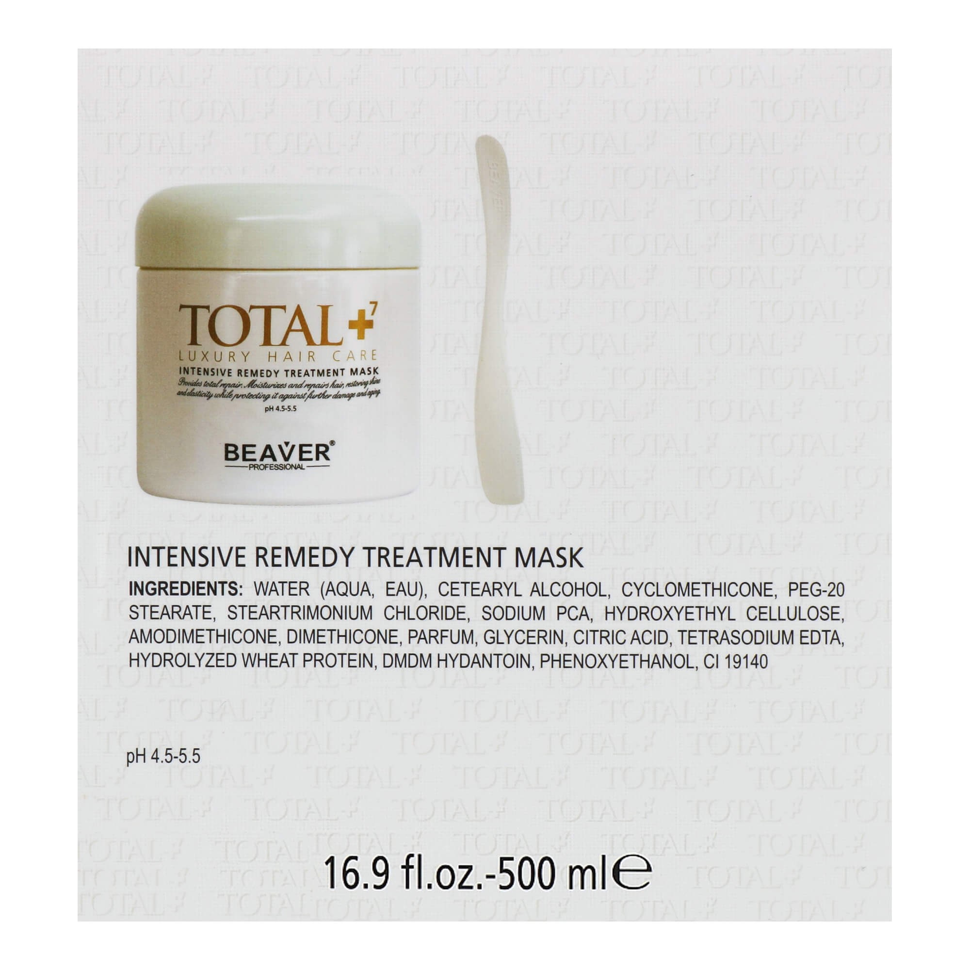 Омолаживающая маска Total 7 для проблемных волос Beaver Total7 Luxury Hair Care