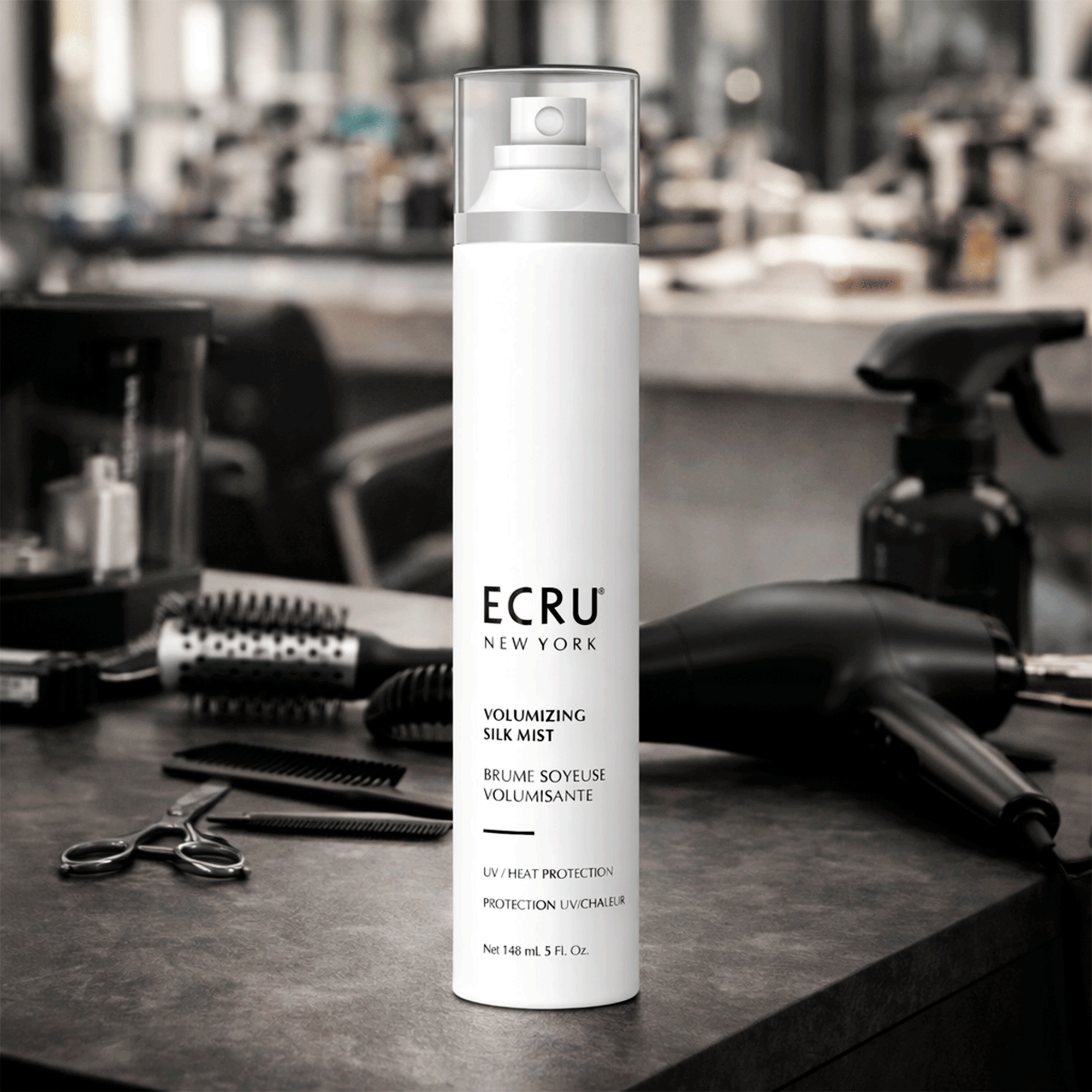 Мист для стайлинга волос Шелковый объем ECRU NY Volumizing Silk Mist