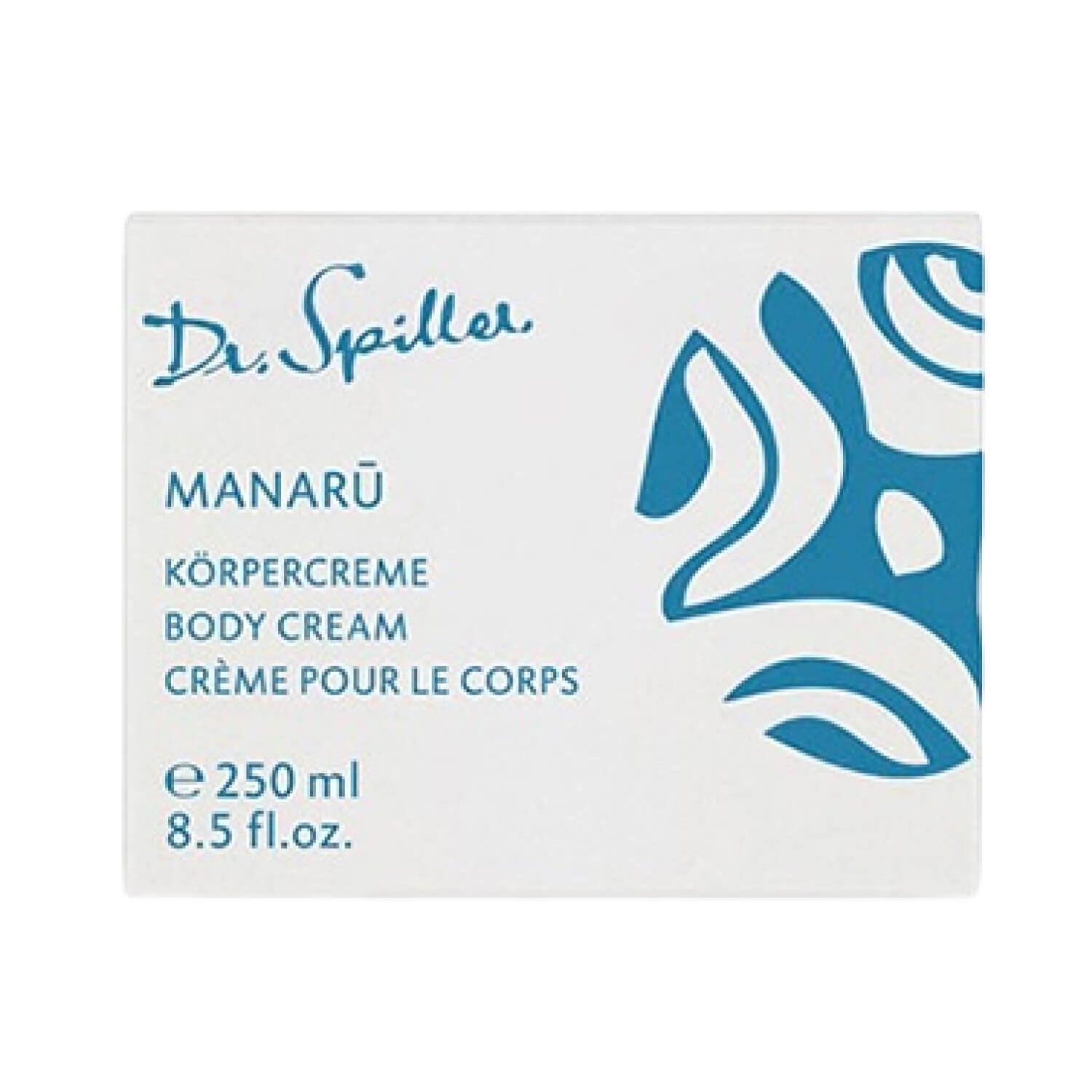 Крем для тіла з екстрактом квітів орхідеї Dr.Spiller Manaru Body Cream