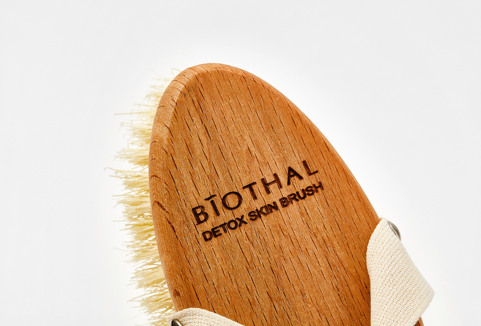 Дренажная щётка для сухого массажа Biothal Dry Skin Body Brush