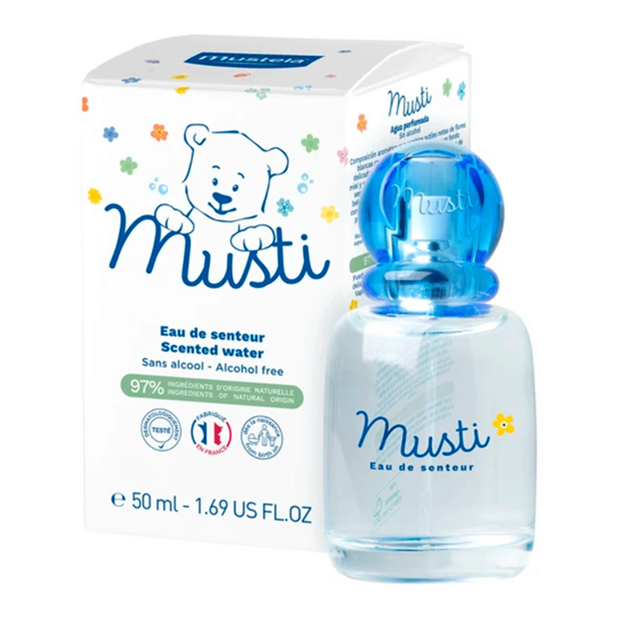 Туалетна вода для дітей Mustela Eau de Soin Spray