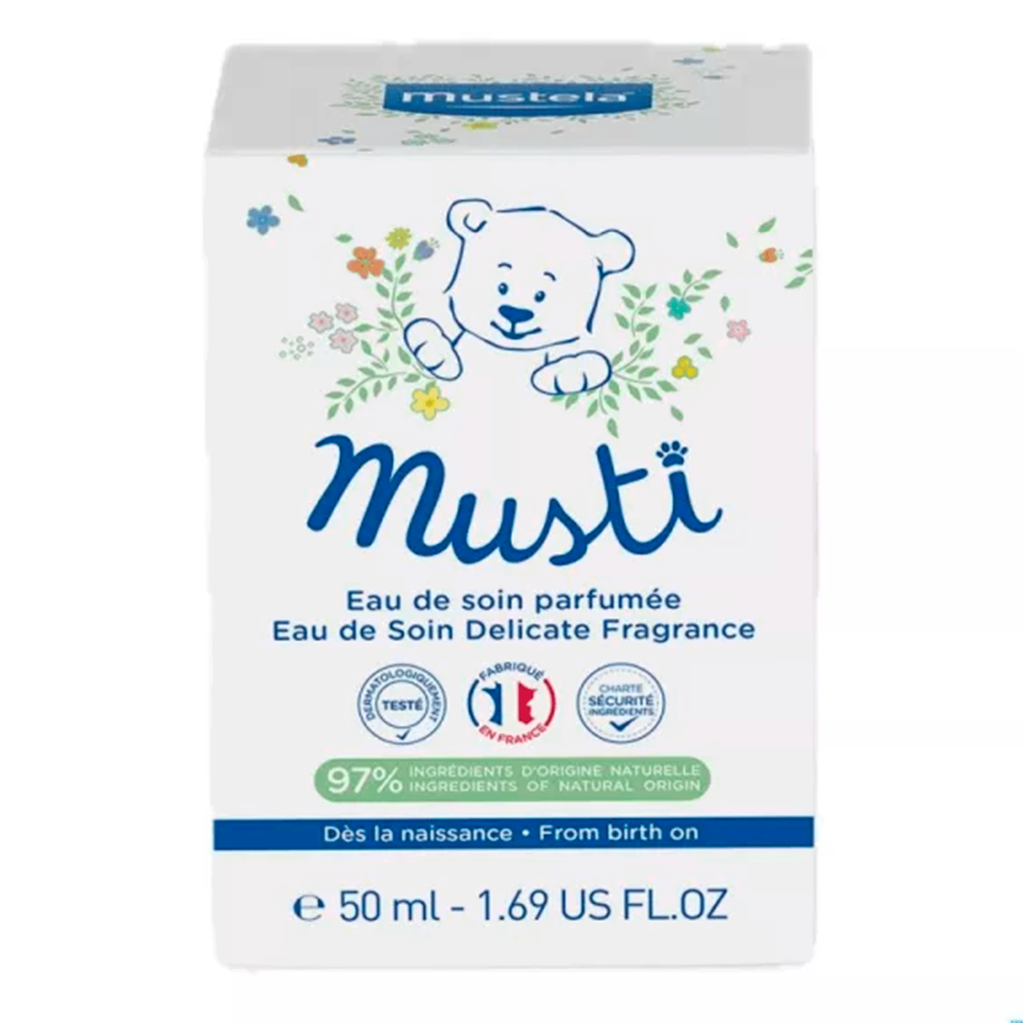 Туалетна вода для дітей Mustela Eau de Soin Spray
