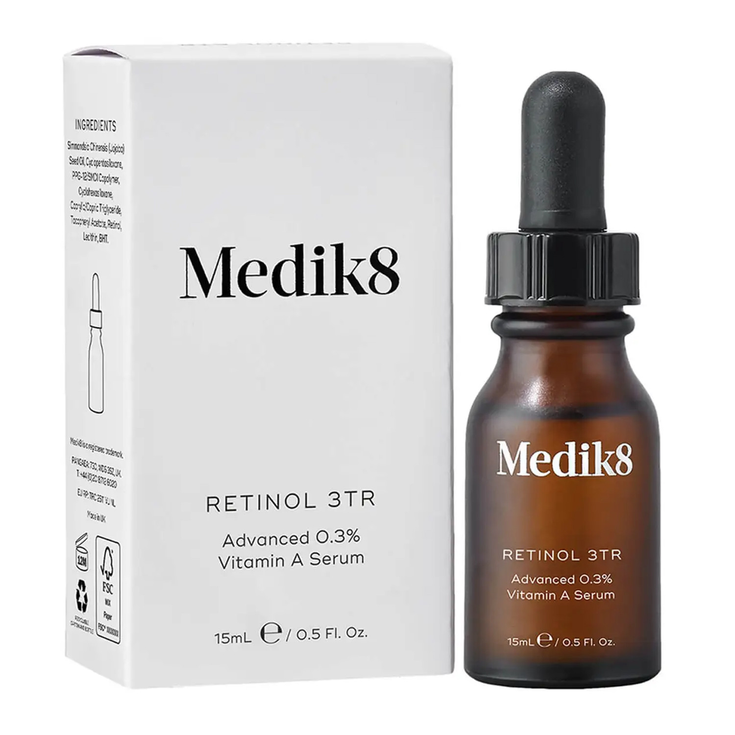 Нічна сироватка з ретинолом 0,3% Medik8 Retinol 3TR