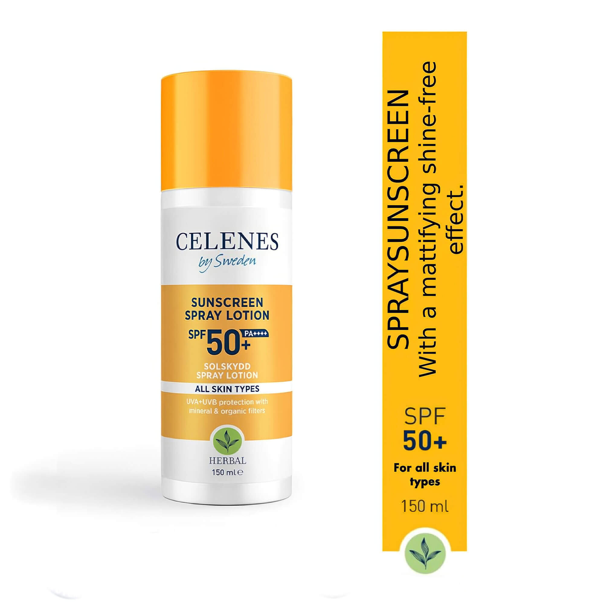 Сонцезахисний спрей-лосьйон SPF 50+ Celenes Sunscreen Spray Lotion SPF 50+