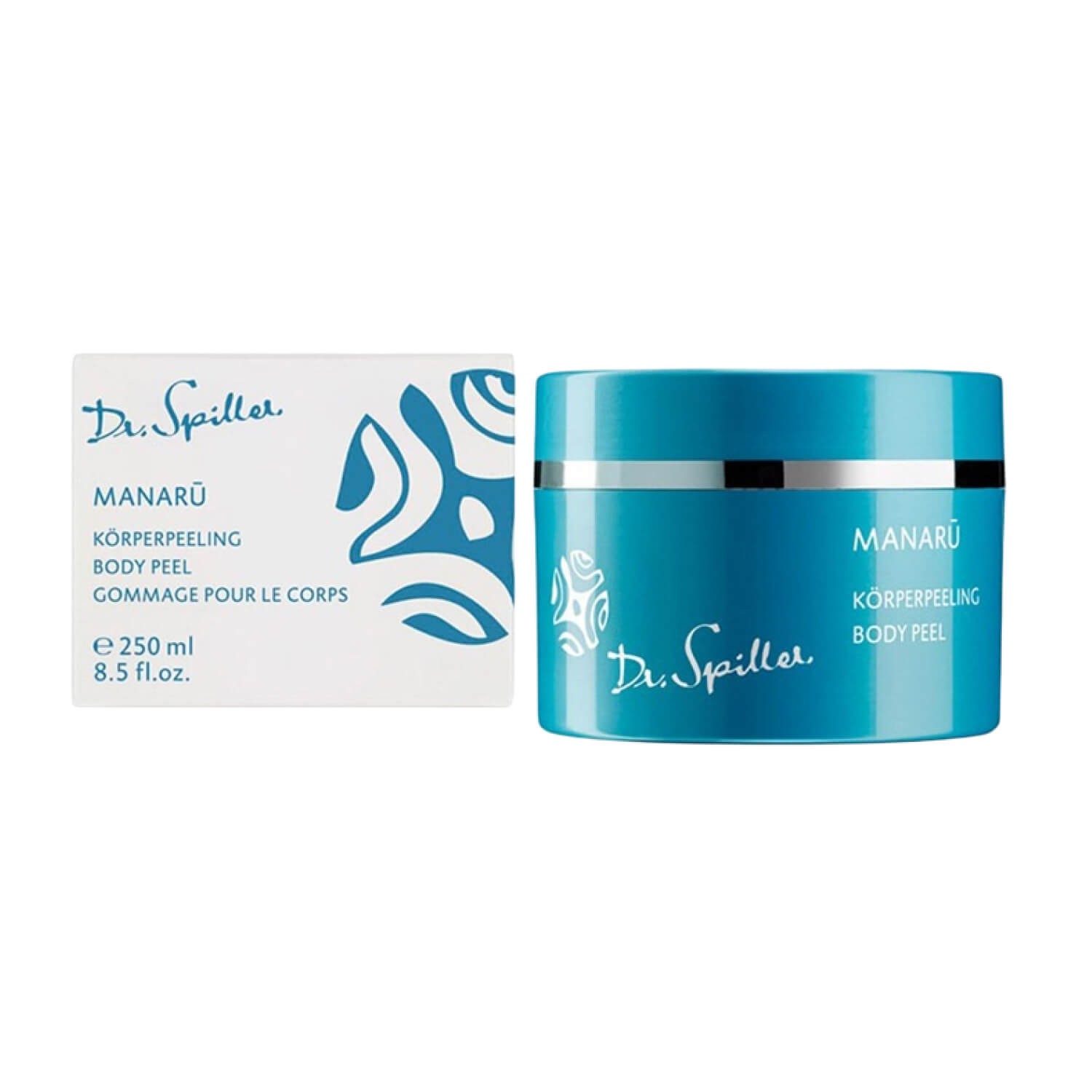 Крем-пилинг для тела с экстрактом цветов орхидеи Dr.Spiller Manaru Body Peel
