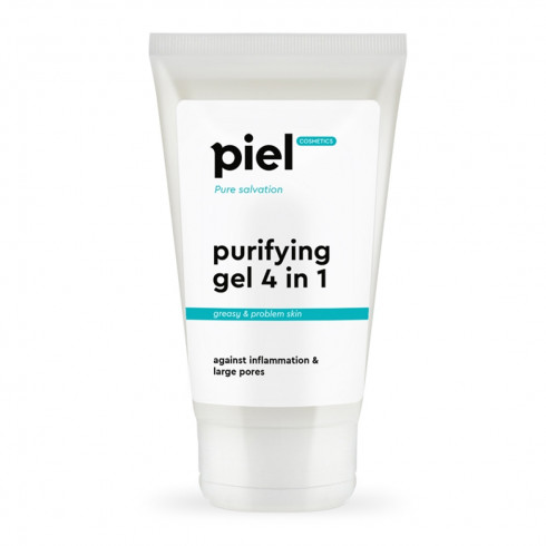 Очищающий гель для умывания проблемной кожи Piel Cosmetics Purifying Gel Cleaner 4 in 1