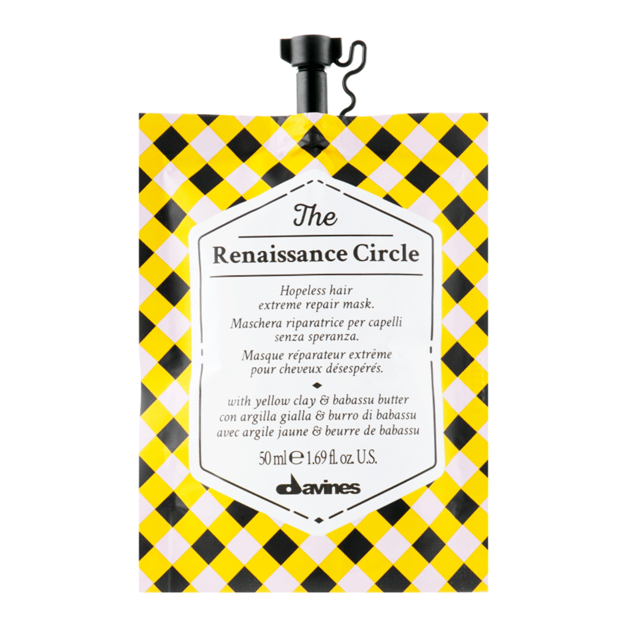 Відновлююча маска для сильно пошкодженого волосся Davines The Renaissance Circle