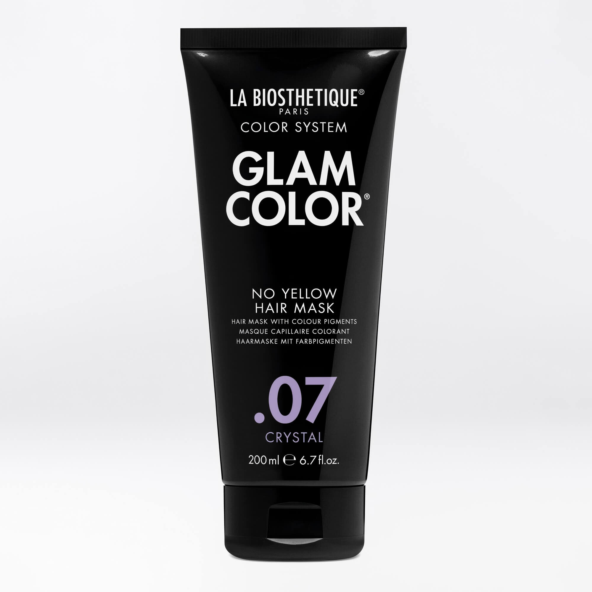 Тонуюча маска крижаний кристал La Biosthetique Glam Color Icy Crystal.07.LV Mask
