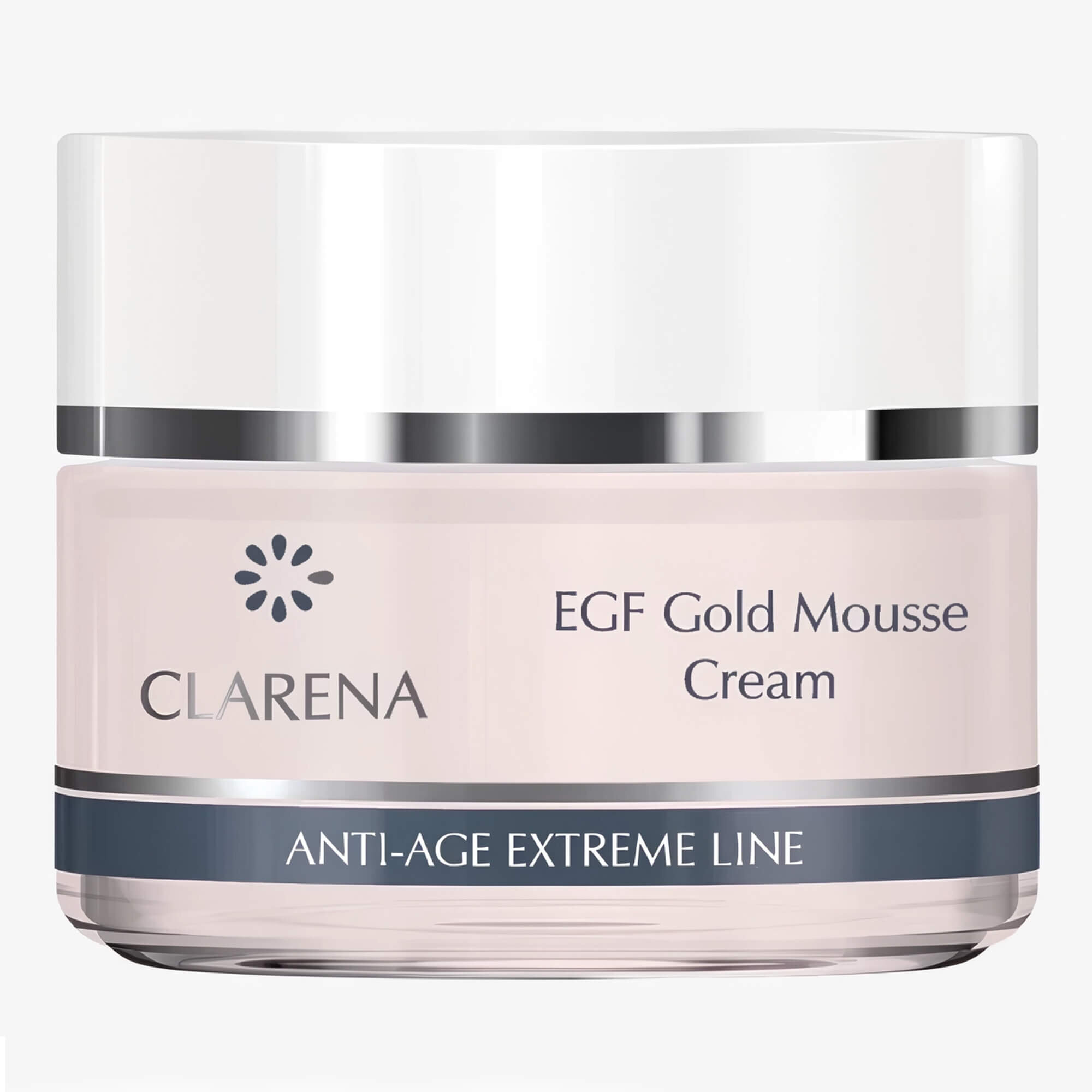 Пептидный крем-мусс с коллоидным золотом и ВИО-плацентой Clarena EGF Golden Line EGF Gold Mousse Cream