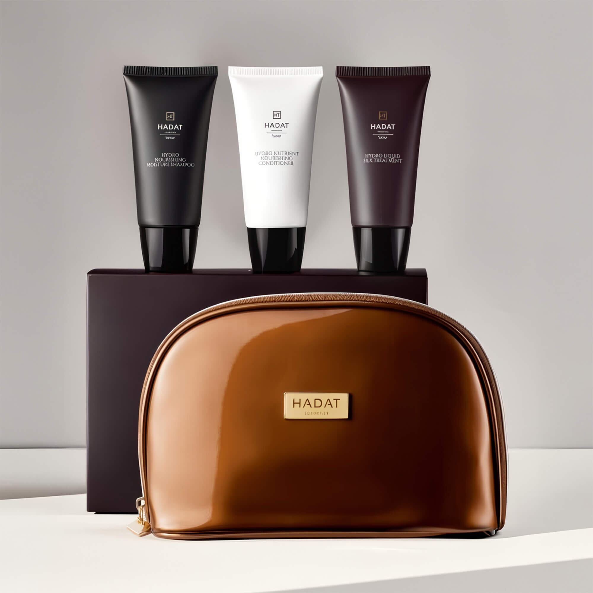 Тревел-набор жидкий шелк Hadat Hydro Liquid Treatment Set 