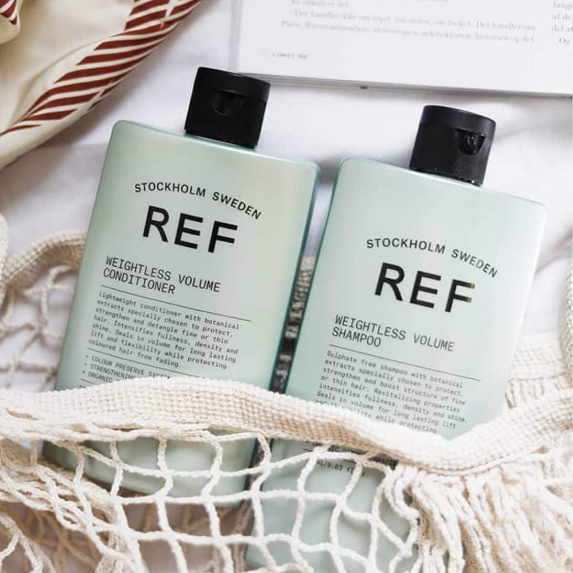 ref weightless volume shampoo
шампунь для объема волос глубокое очищение