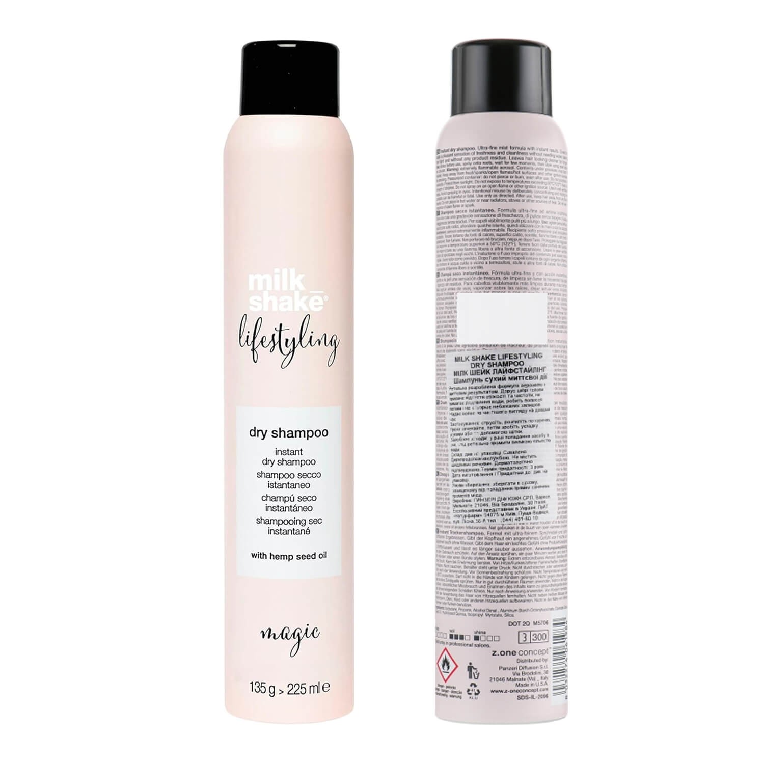 Сухой шампунь  Milk Shake Lifestyling Dry Shampoo