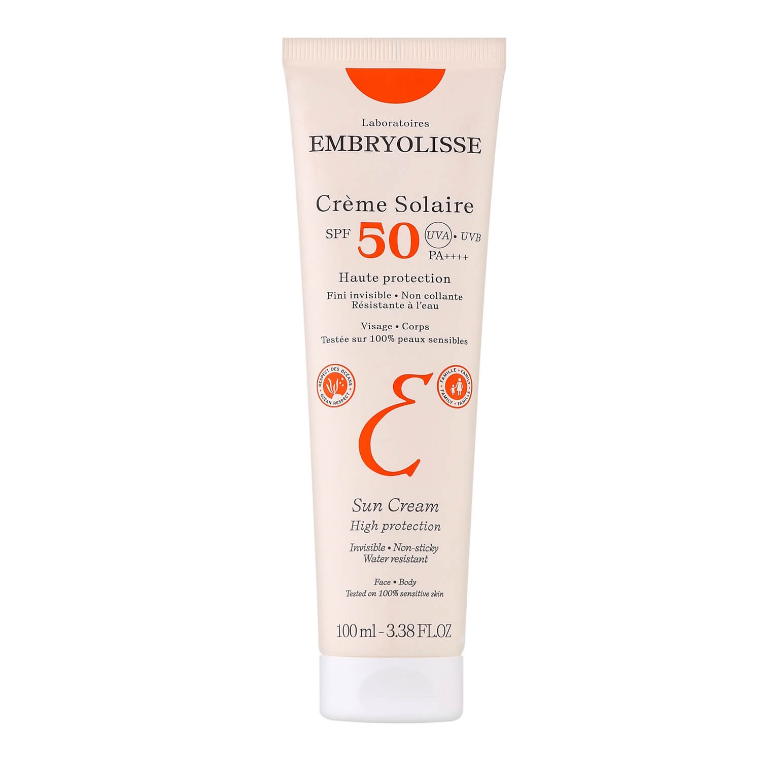 Embryolisse Солнцезащитный увлажняющий крем SPF 50