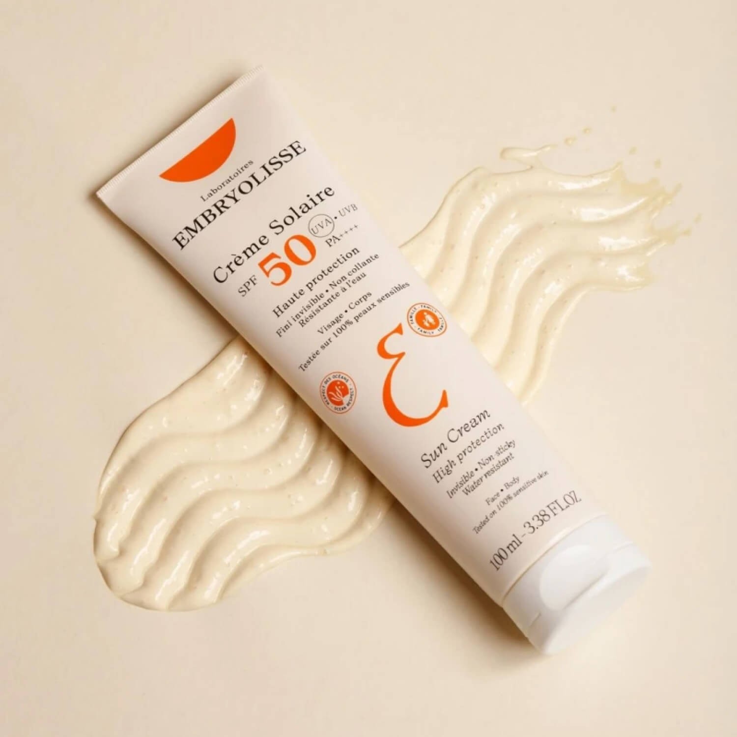 Солнцезащитный увлажняющий крем SPF 50 Embryolisse Laboratories Sun Cream SPF 50