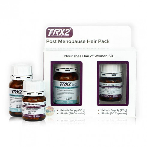 Набор диетических добавок против выпадения волос у женщин в период постменопаузы Oxford Biolabs TRX2 Molecular Complex and Post Menopause