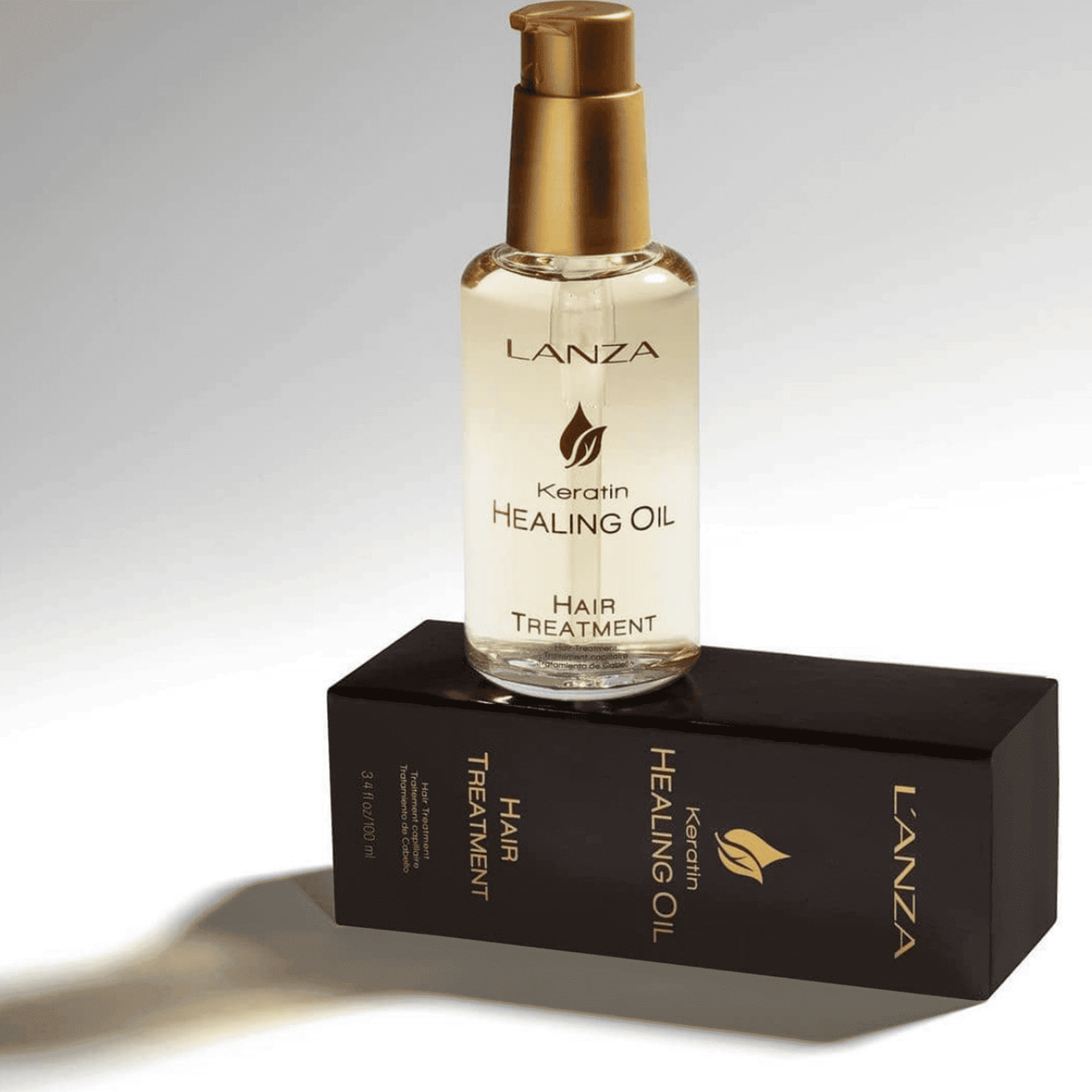 Подарочный набор L’anza Keratin Healing Oil Holiday Trio Box