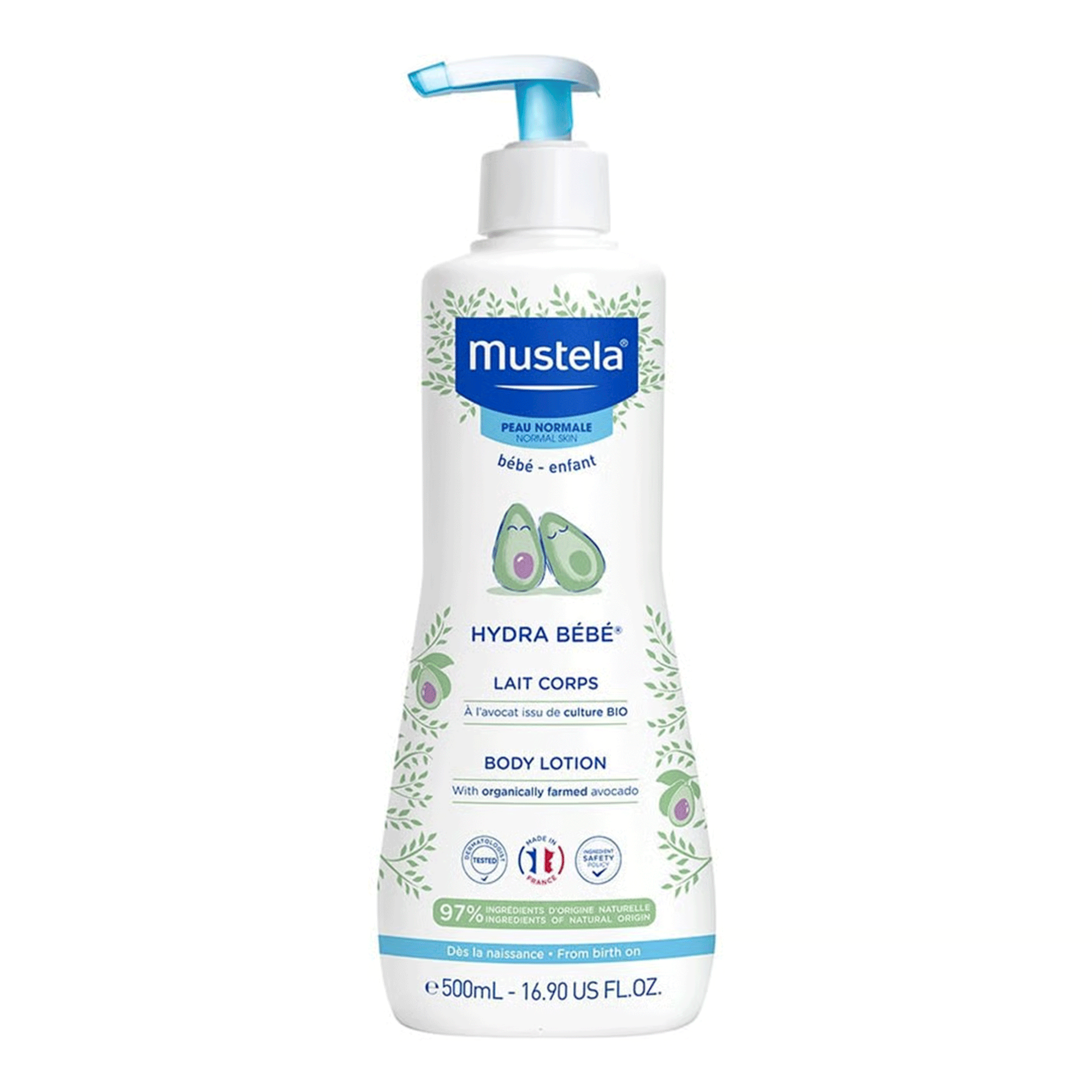 Лосьон для тела Mustela Hydra Bebe Baby body Lotion
