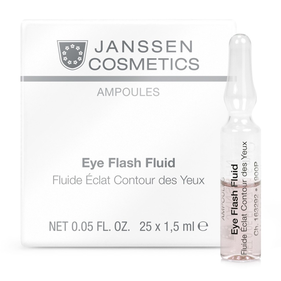 Janssen Cosmetics Eye Flash Fluid - Восстанавливающая сыворотка для контура глаз