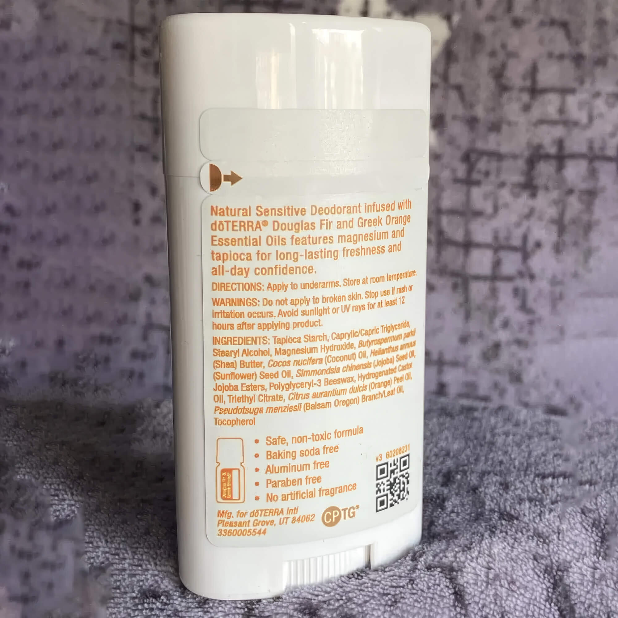 Дезодорант для чувствительной кожи DoTERRA Natural Sensitive Deodorant Douglas Fir & Greek Orange