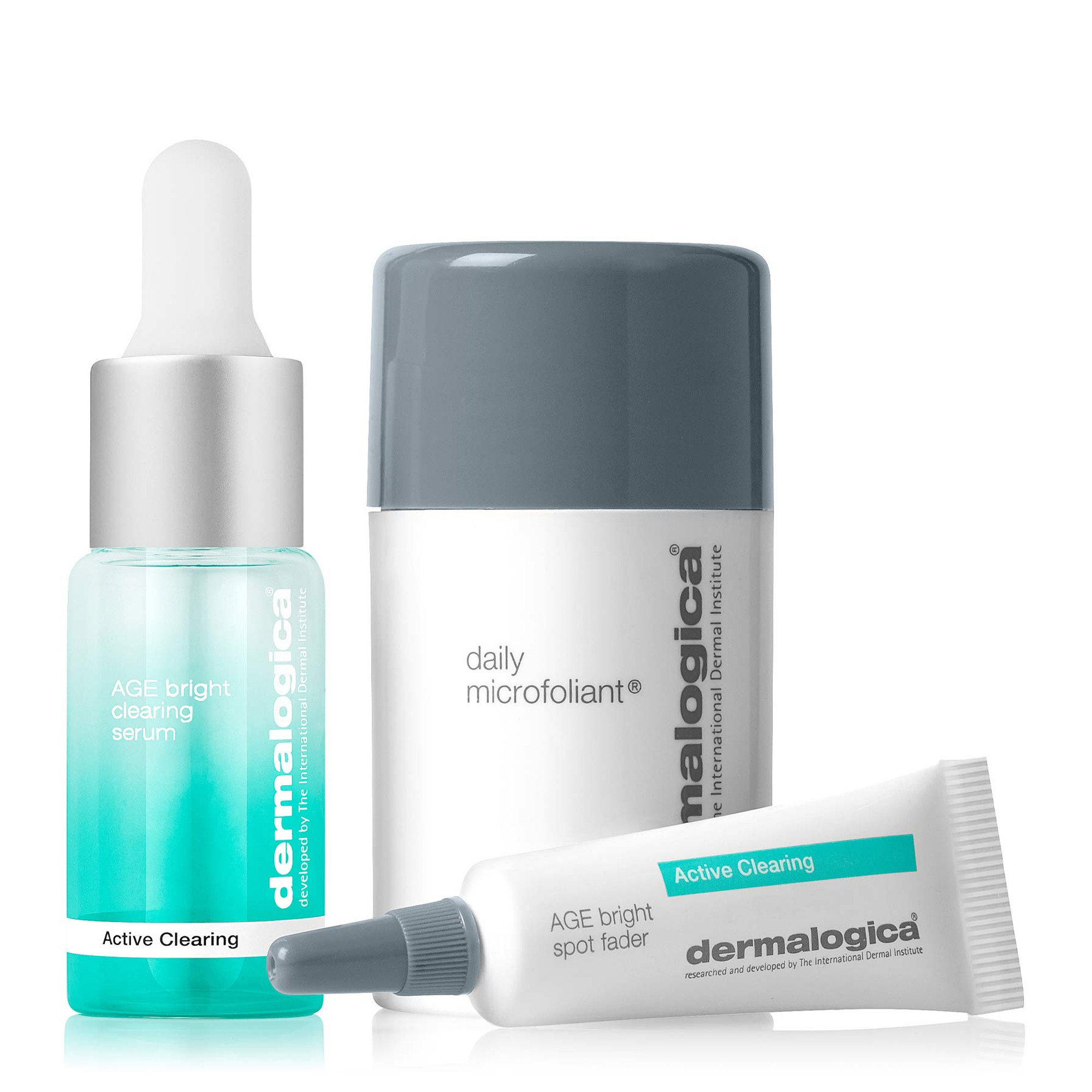 Набор для проблемной кожи Dermalogica New Active Clearing Clear + Brighten Kit