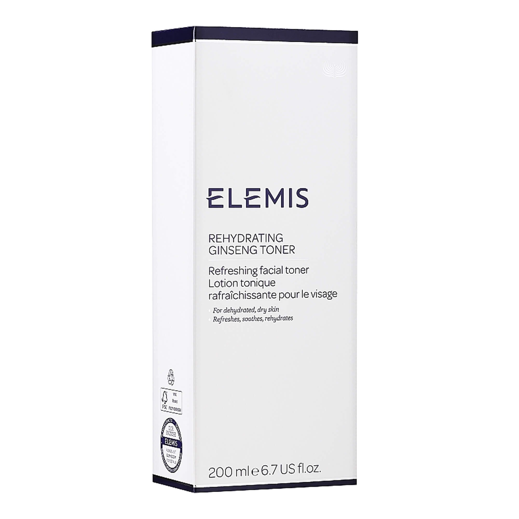 Тонер для сухой кожи Elemis Rehydrating Ginseng Toner 