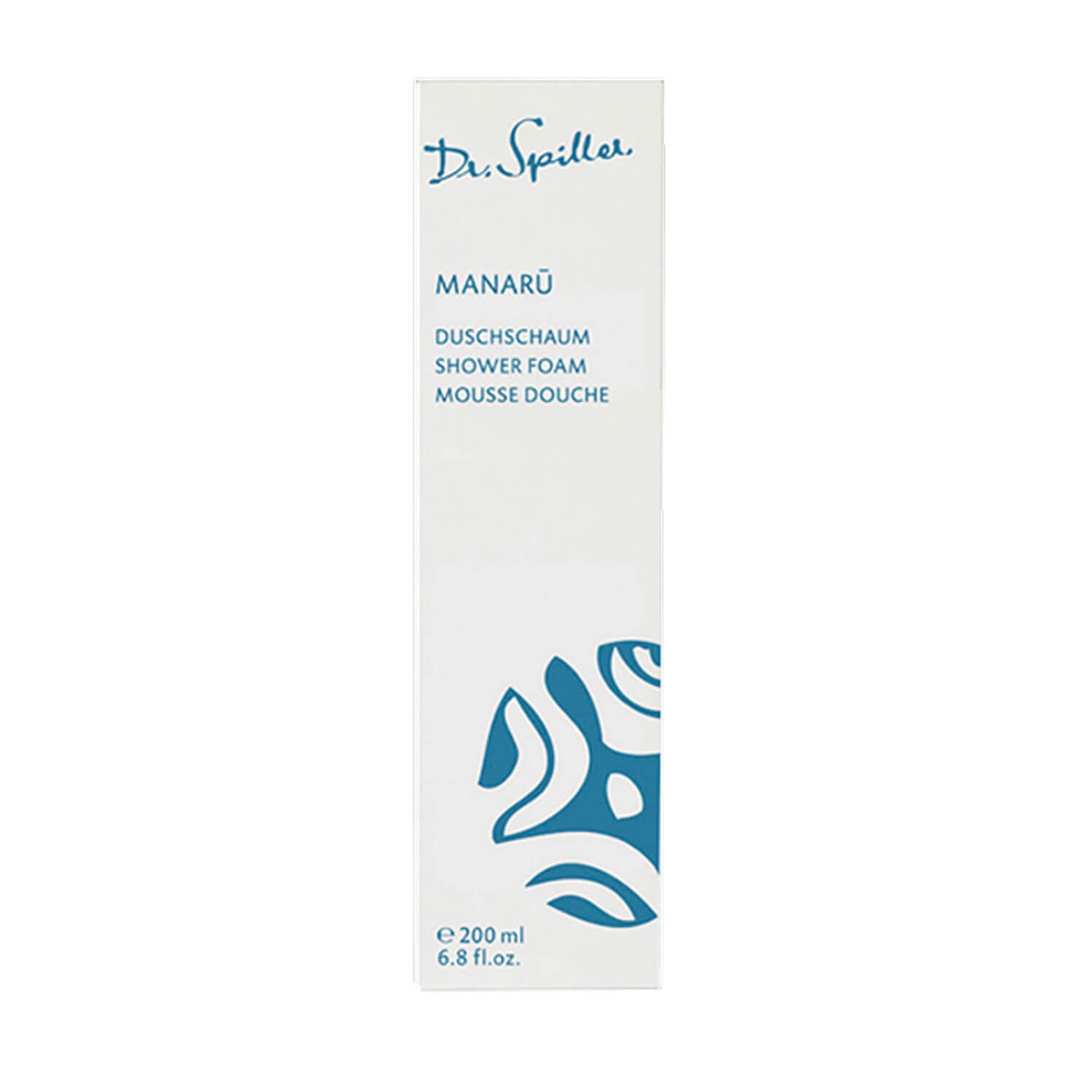 Пінка для душу з екстрактом квітів орхідеї Dr.Spiller Manaru Shower Foam
