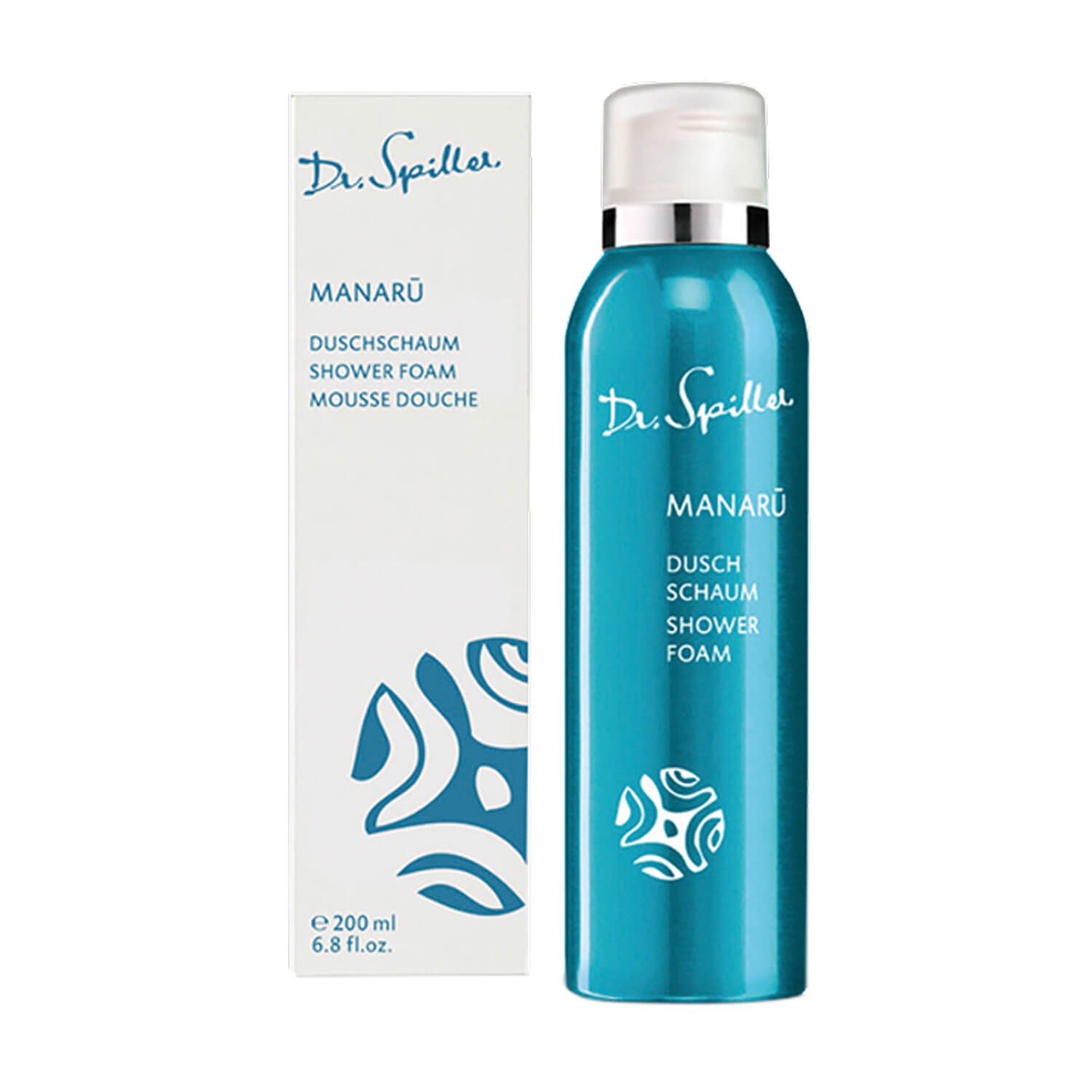 Пінка для душу з екстрактом квітів орхідеї Dr.Spiller Manaru Shower Foam
