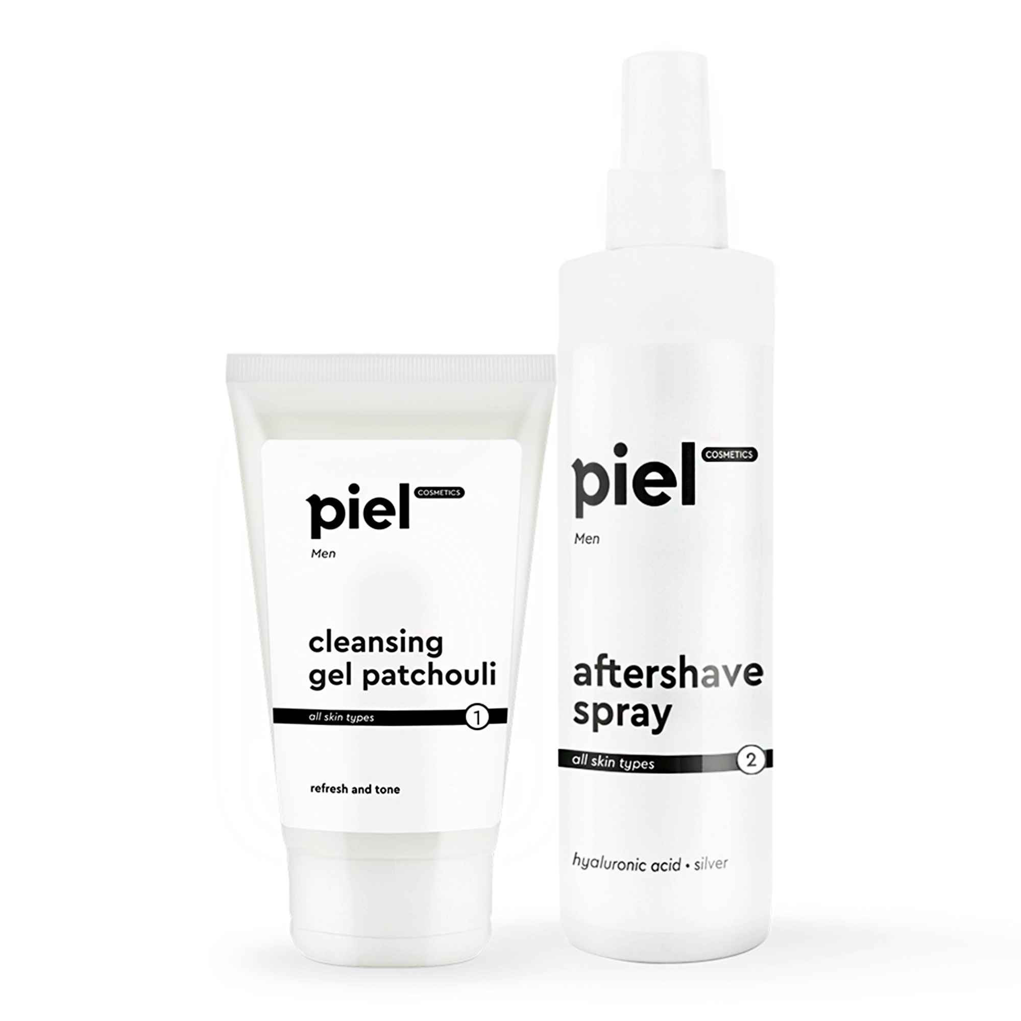 Piel Cosmetics Комплекс для тонізації та очищення чоловічої шкіри