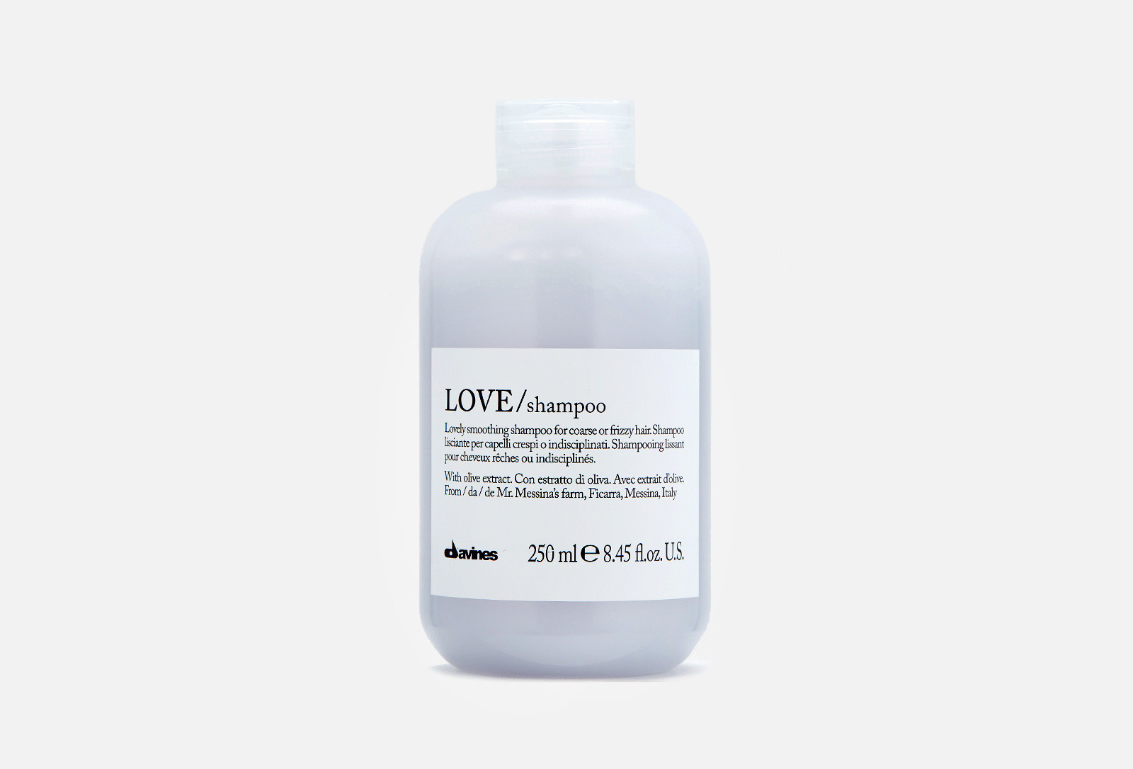 Davines Love Lovely Smoothing Shampoo Шампунь разглаживающий завиток