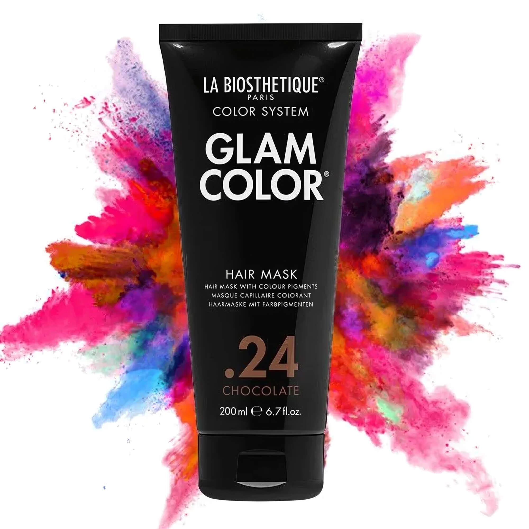 Тонуюча маска  La Biosthetique Glam Color Glowy Chocolate.24.BC Mask  