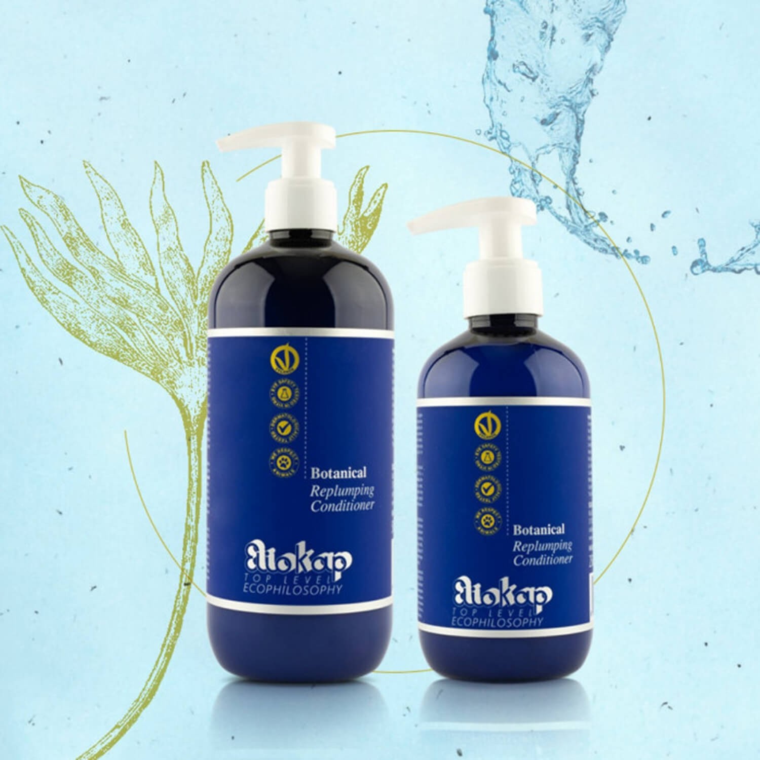 Ботанікал відновлюючий кондиціонер Eliokap Botanical Replumping Conditioner