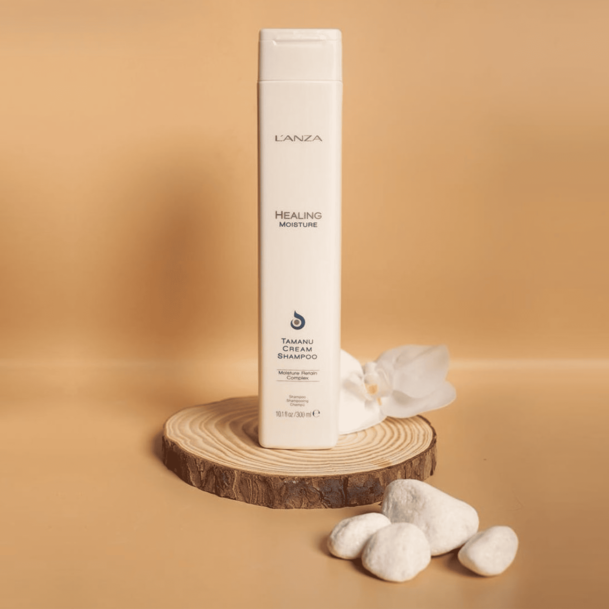 Відновлювальний крем-шампунь з олією L’anza Healing Moisture Tamanu Cream Shampoo