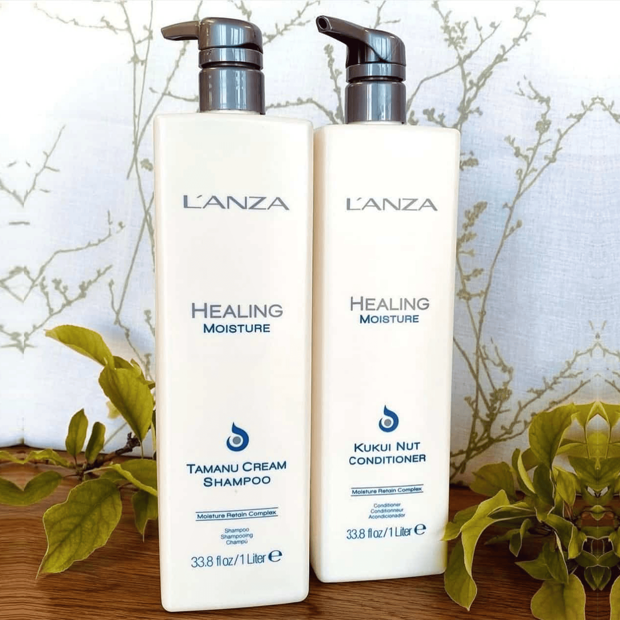 Відновлювальний крем-шампунь з олією L’anza Healing Moisture Tamanu Cream Shampoo