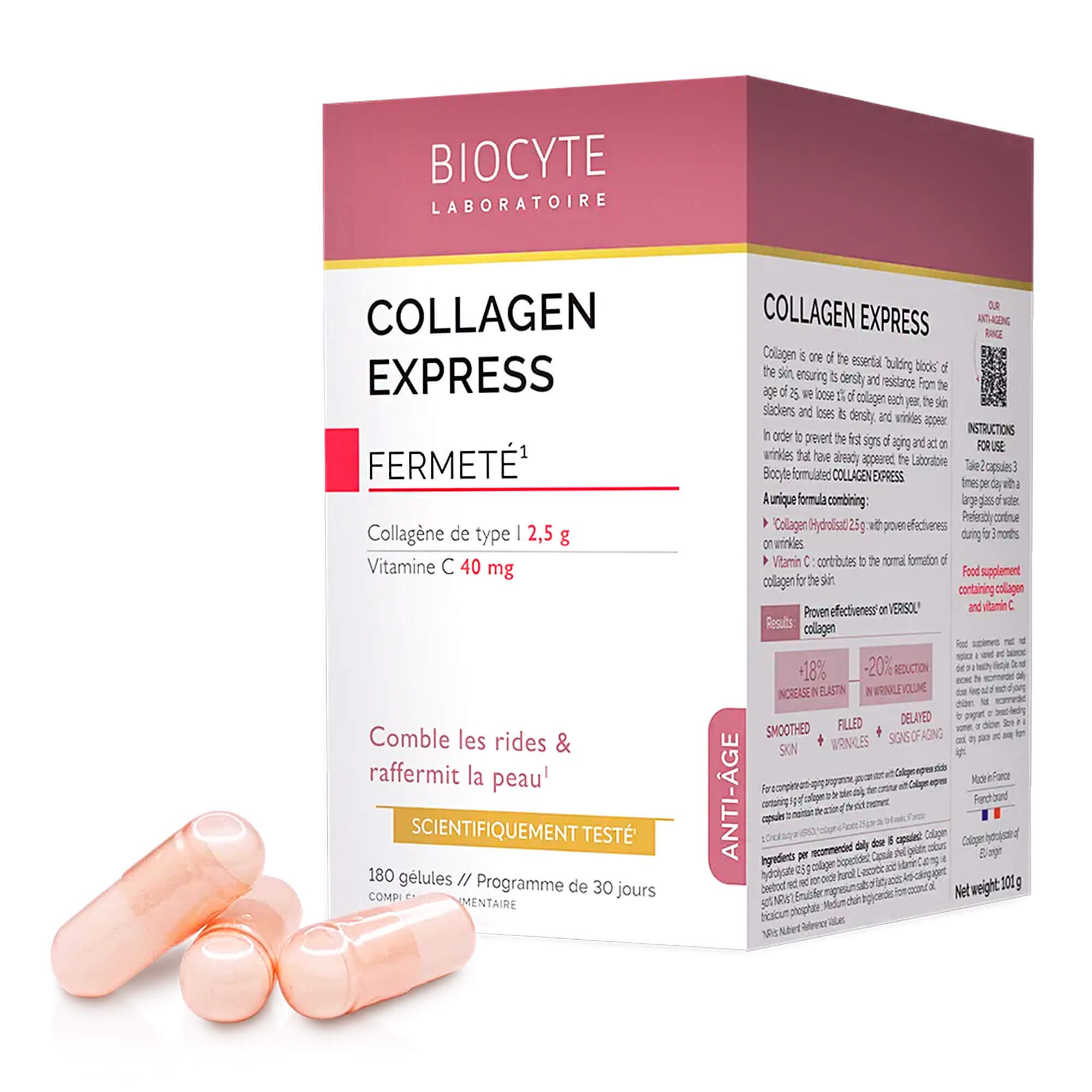 Biocyte Коллаген в капсулах для поддерживающей терапии