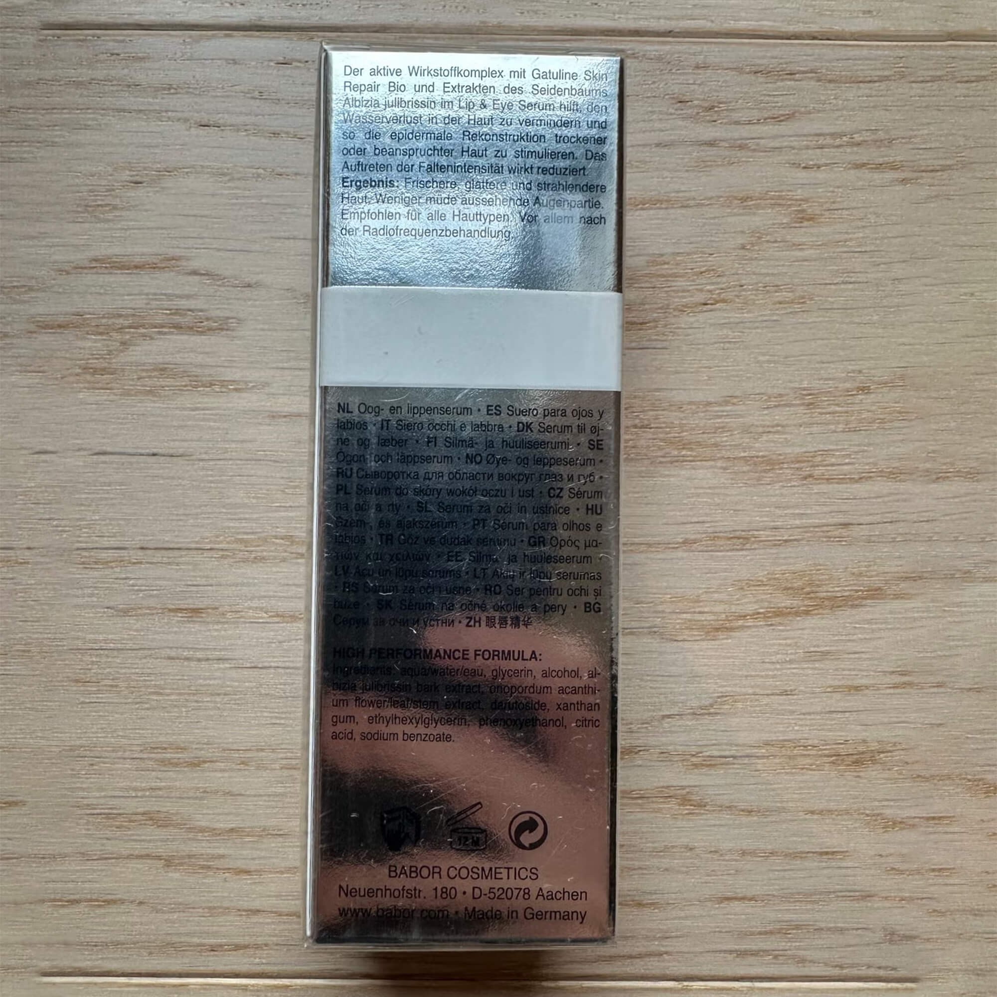 Сироватка для шкіри навколо очей та губ Babor Doctor Eye and Lip Serum