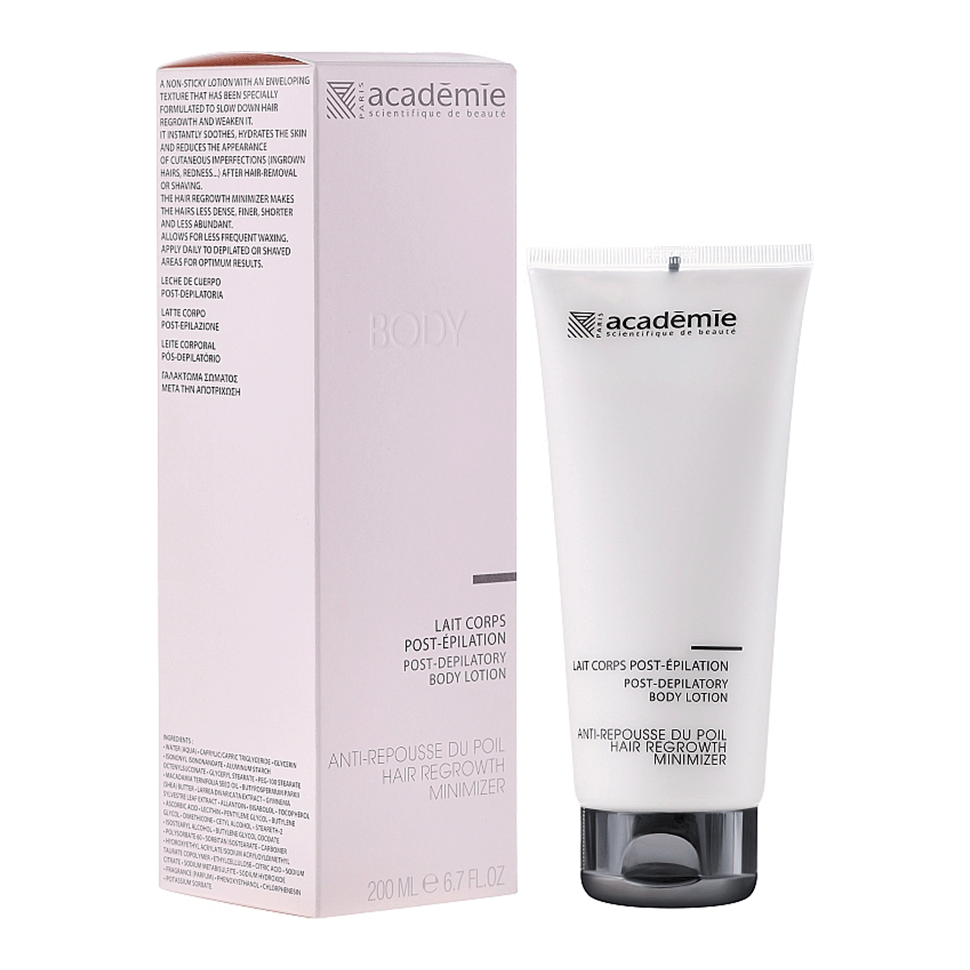 Academie Молочко для тела после эпиляции